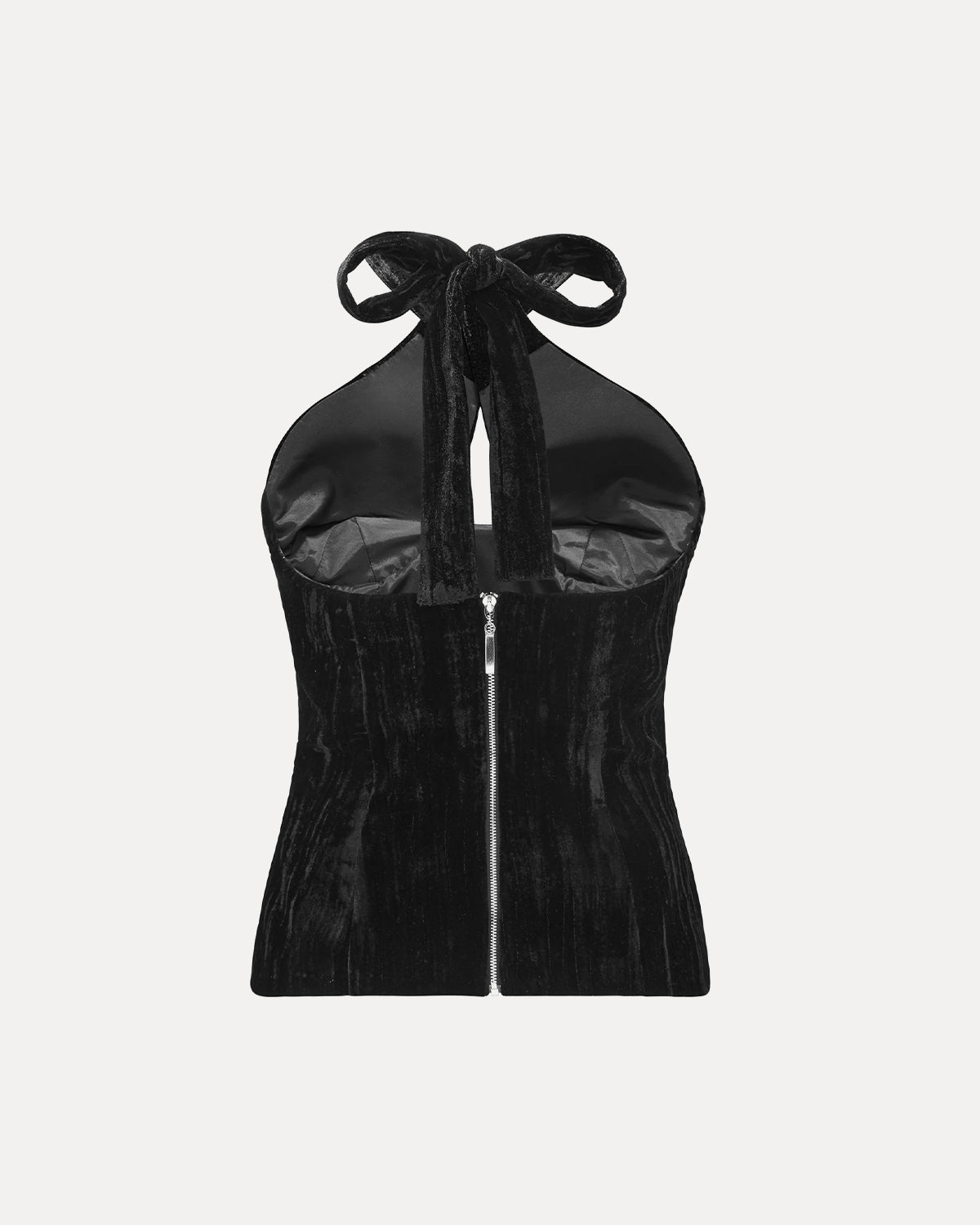 TOP GORSETOWY CHIC BLACK