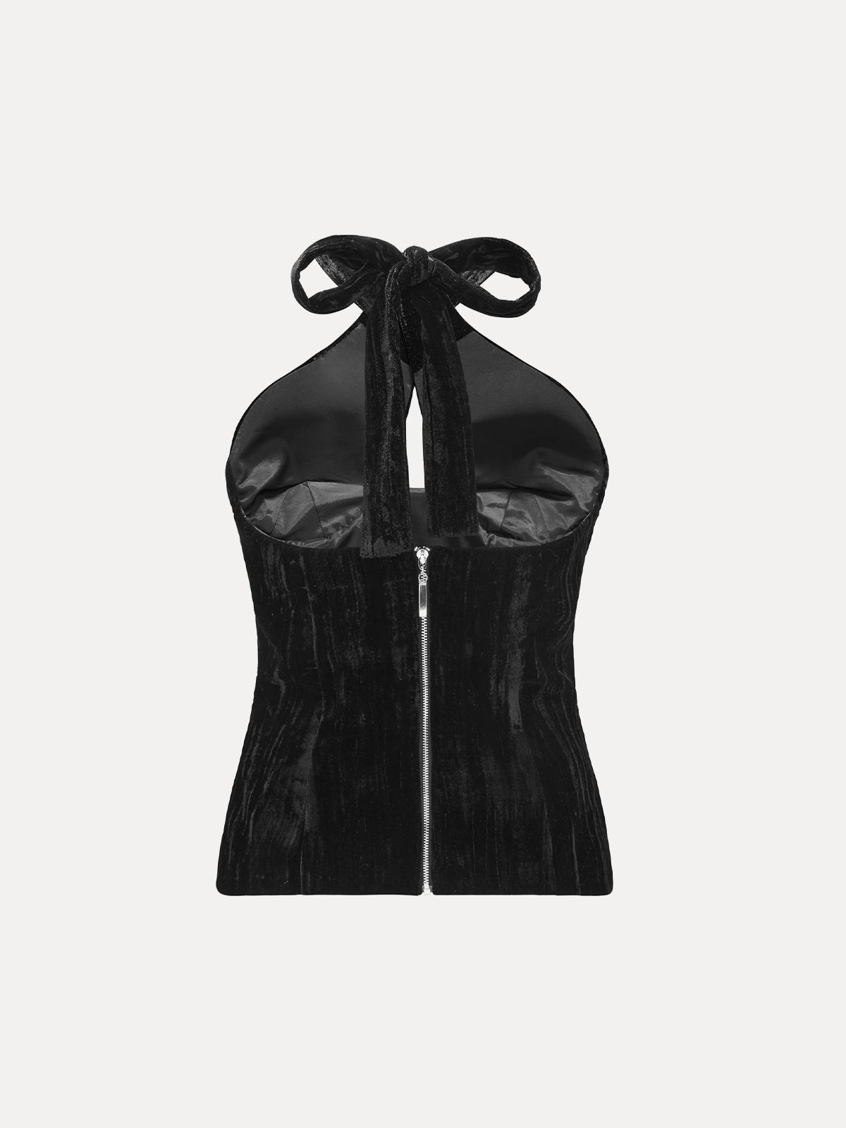 TOP GORSETOWY CHIC BLACK