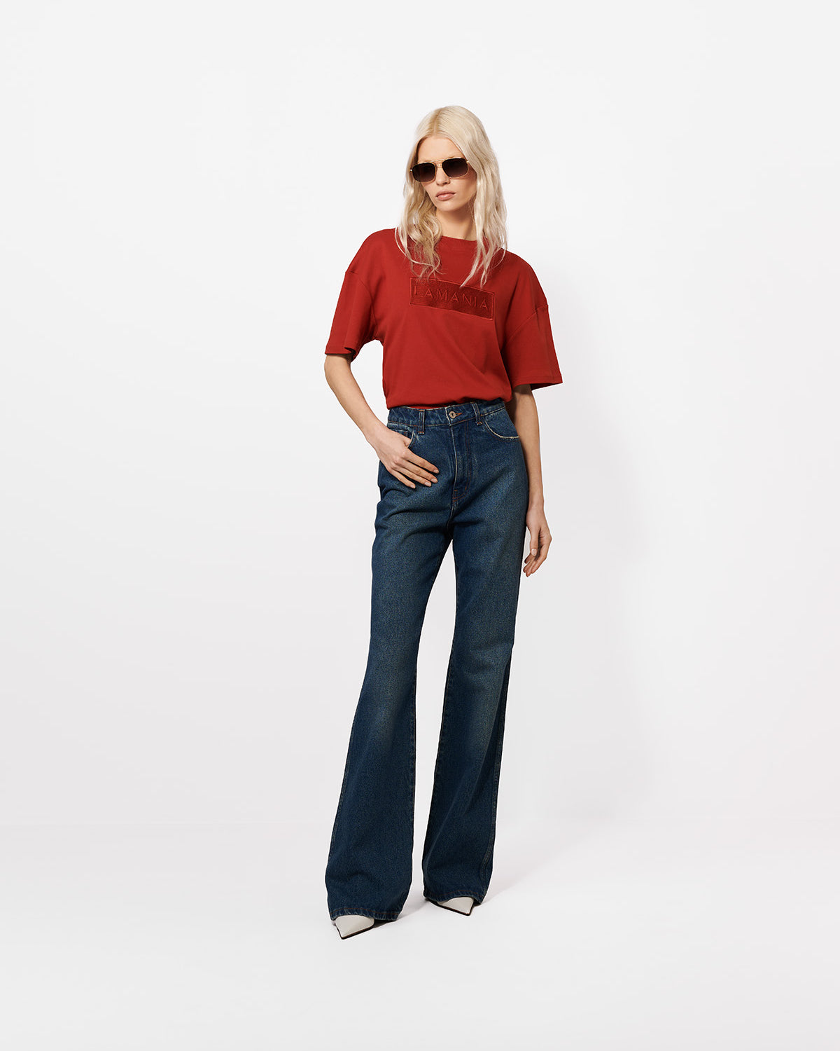 T-SHIRT ALISA BRICK RED