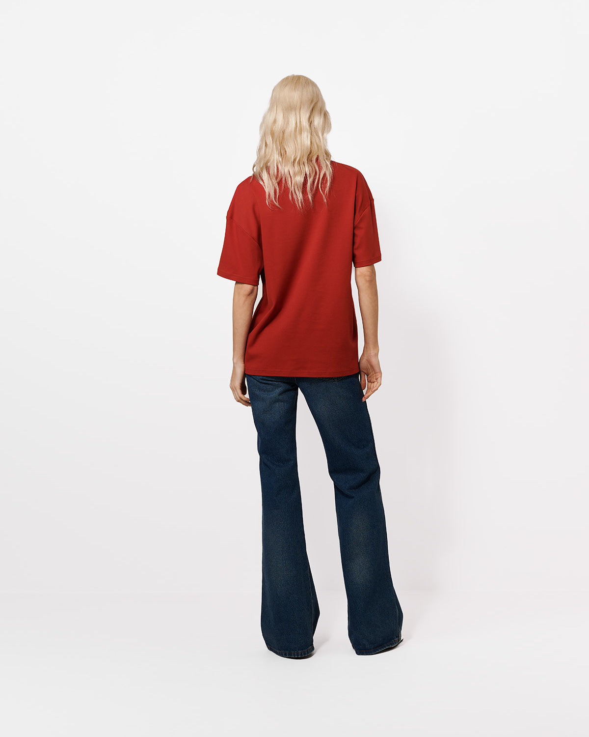 T-SHIRT ALISA BRICK RED