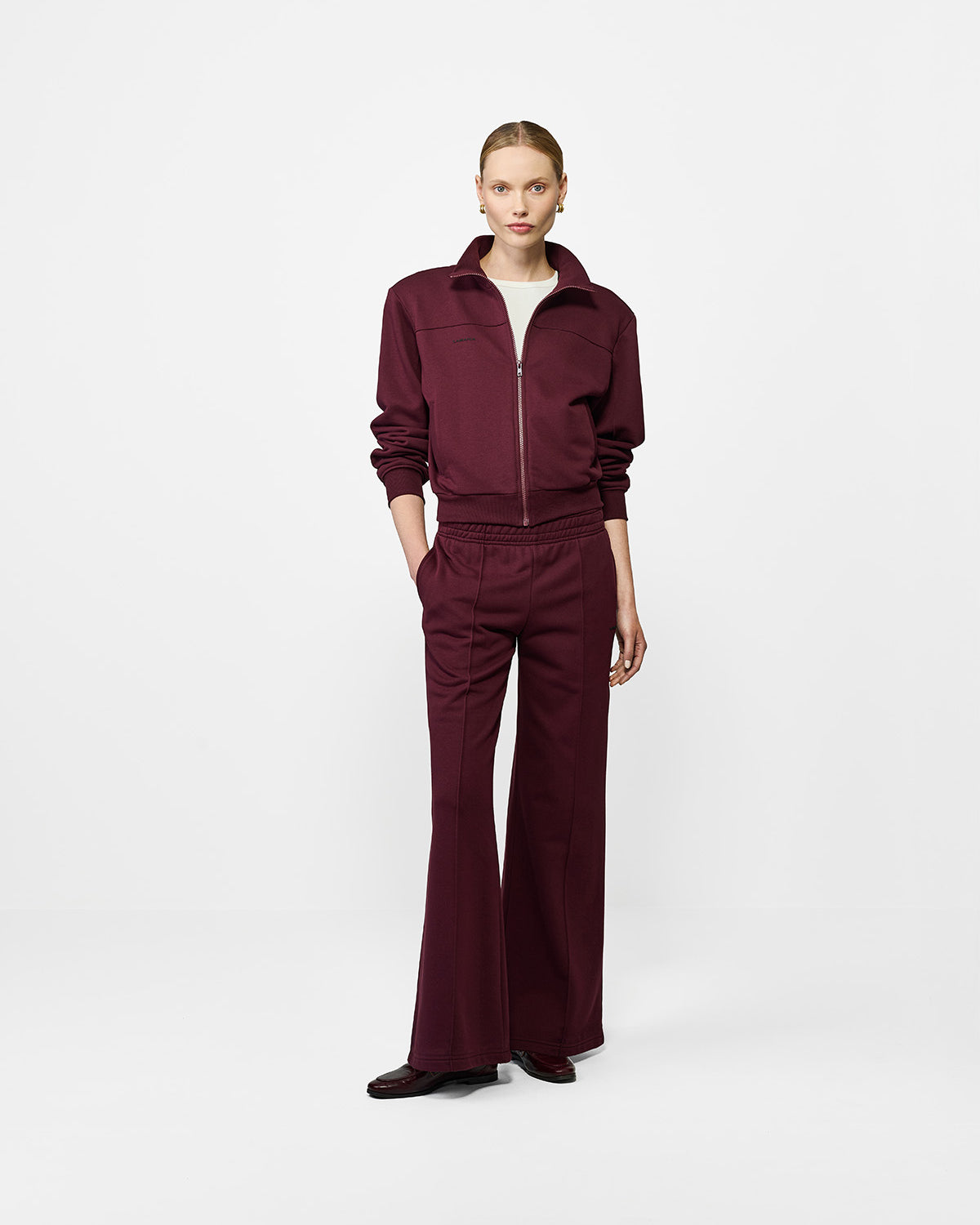 SPODNIE DRESOWE APOLLO BURGUNDY