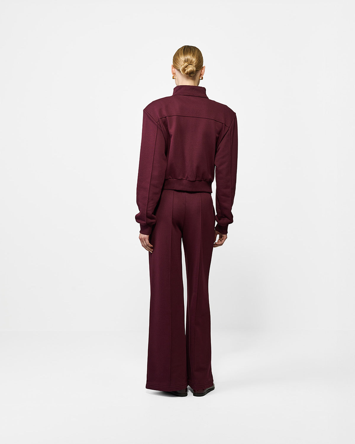 BLUZA ROZPINANA AMAL BURGUNDY