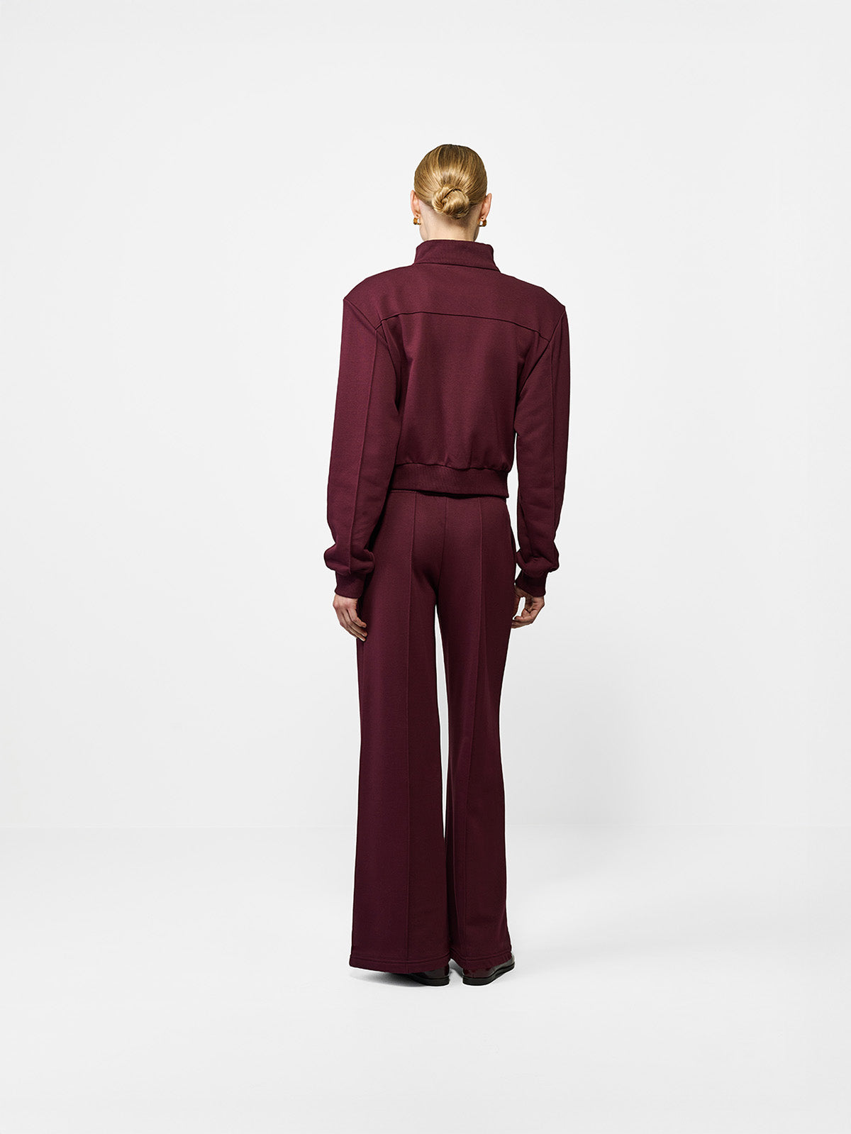 BLUZA ROZPINANA AMAL BURGUNDY