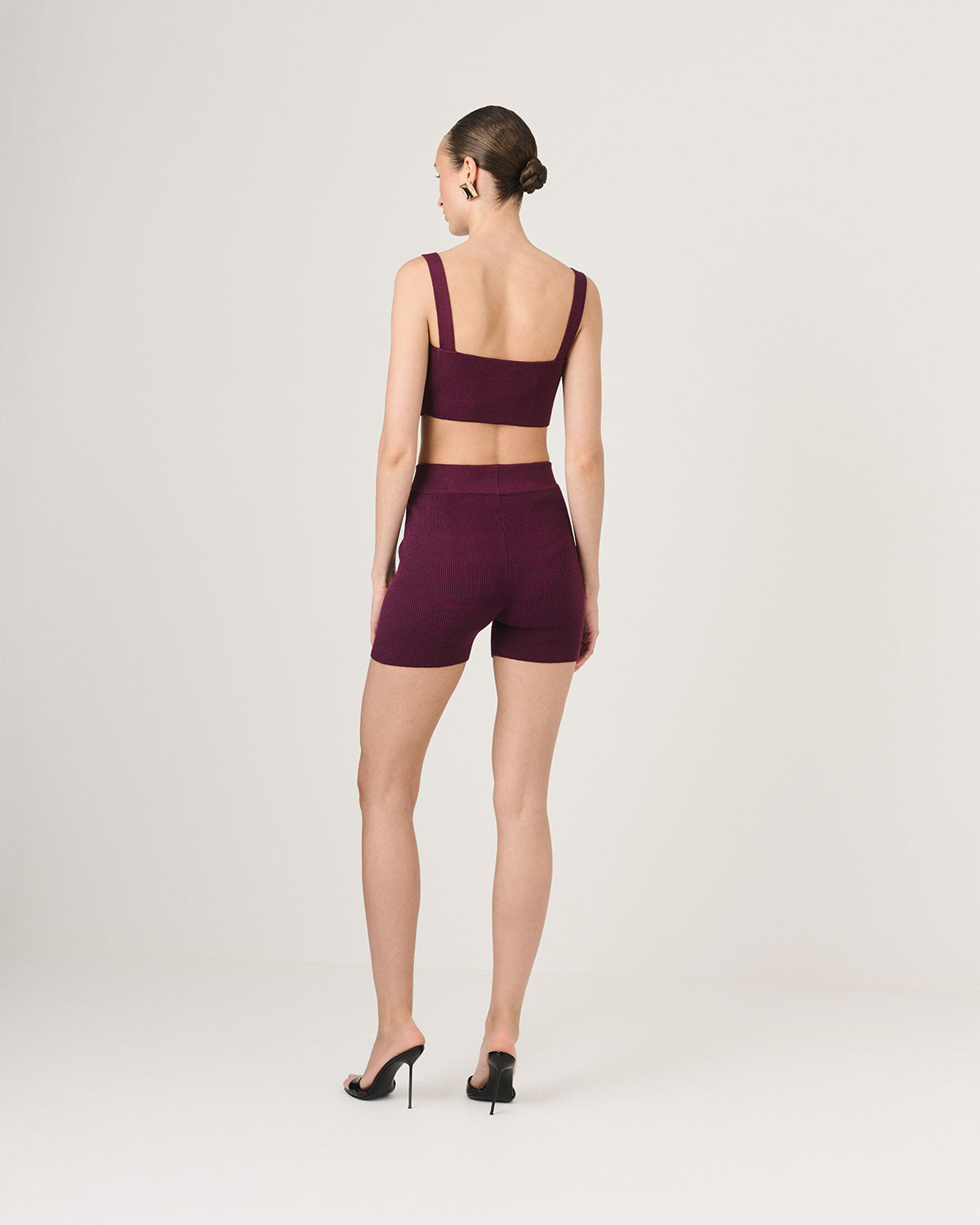 TOP NA RAMIĄCZKACH ANAIS PLUM