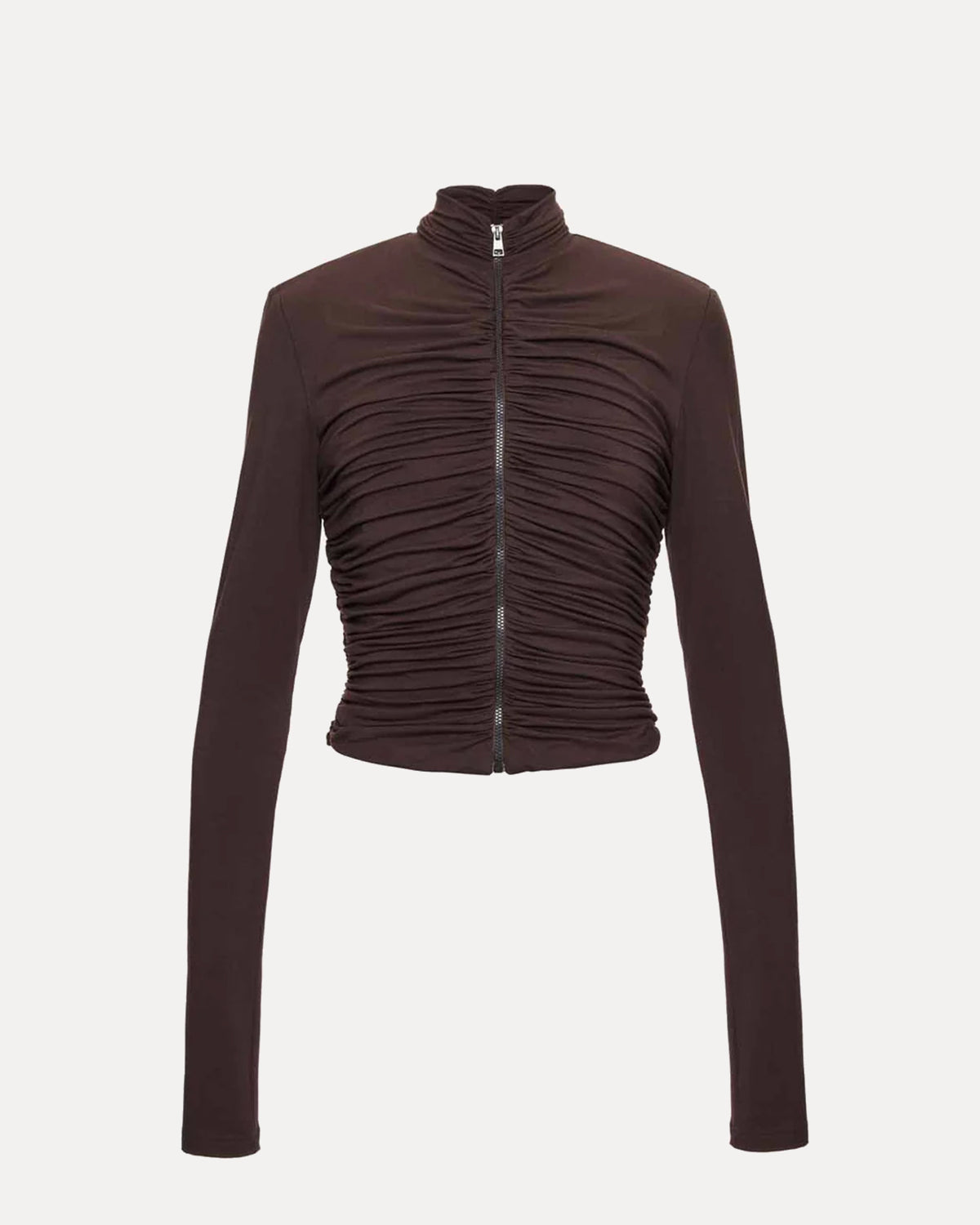 LONGSLEEVE ANNIKA DARK CHOCOLATE