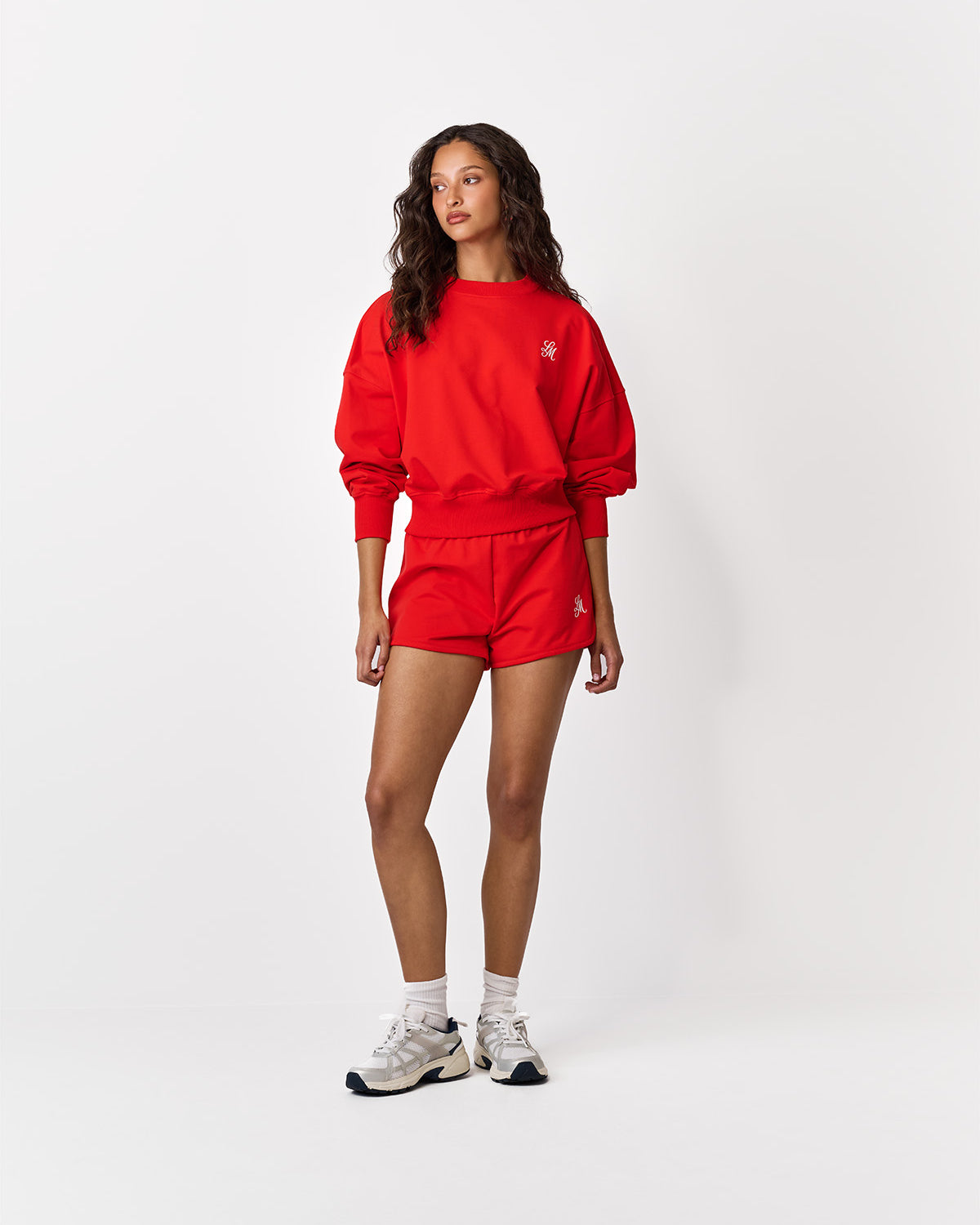 SZORTY DRESOWE LINA RED ORANGE