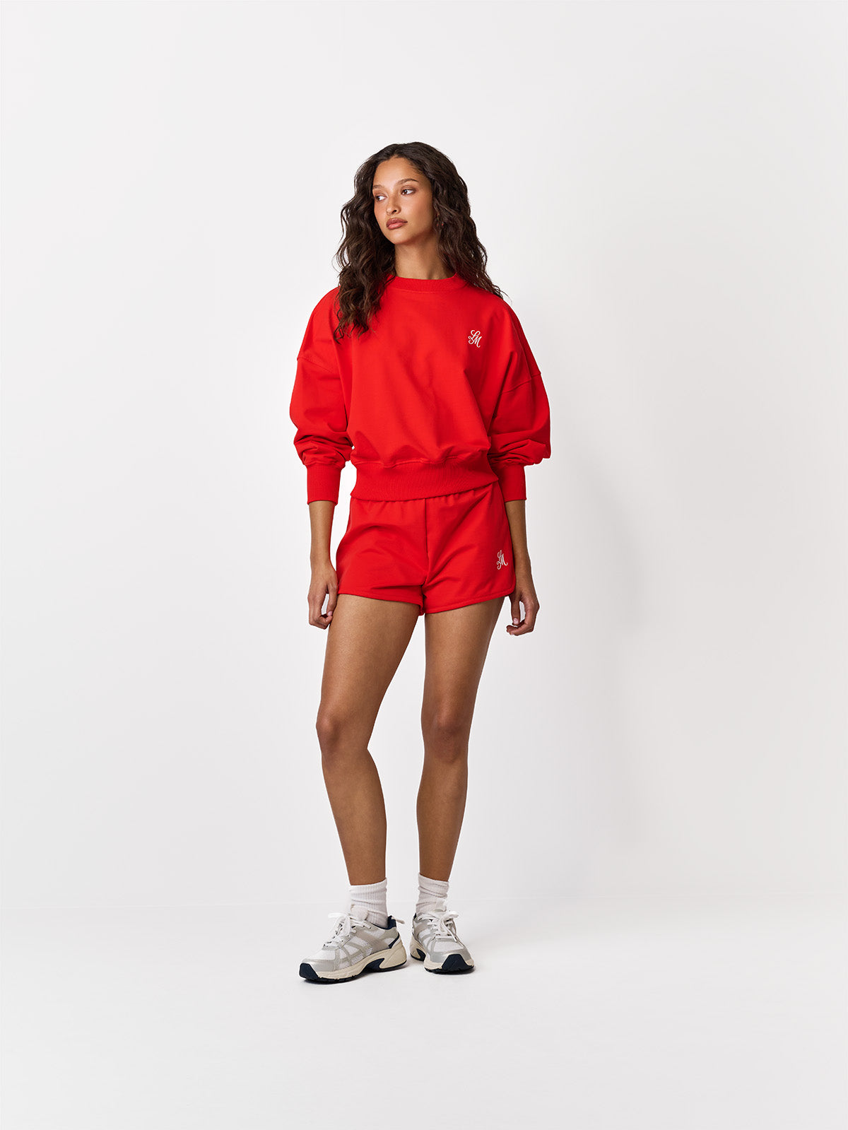 SZORTY DRESOWE LINA RED ORANGE