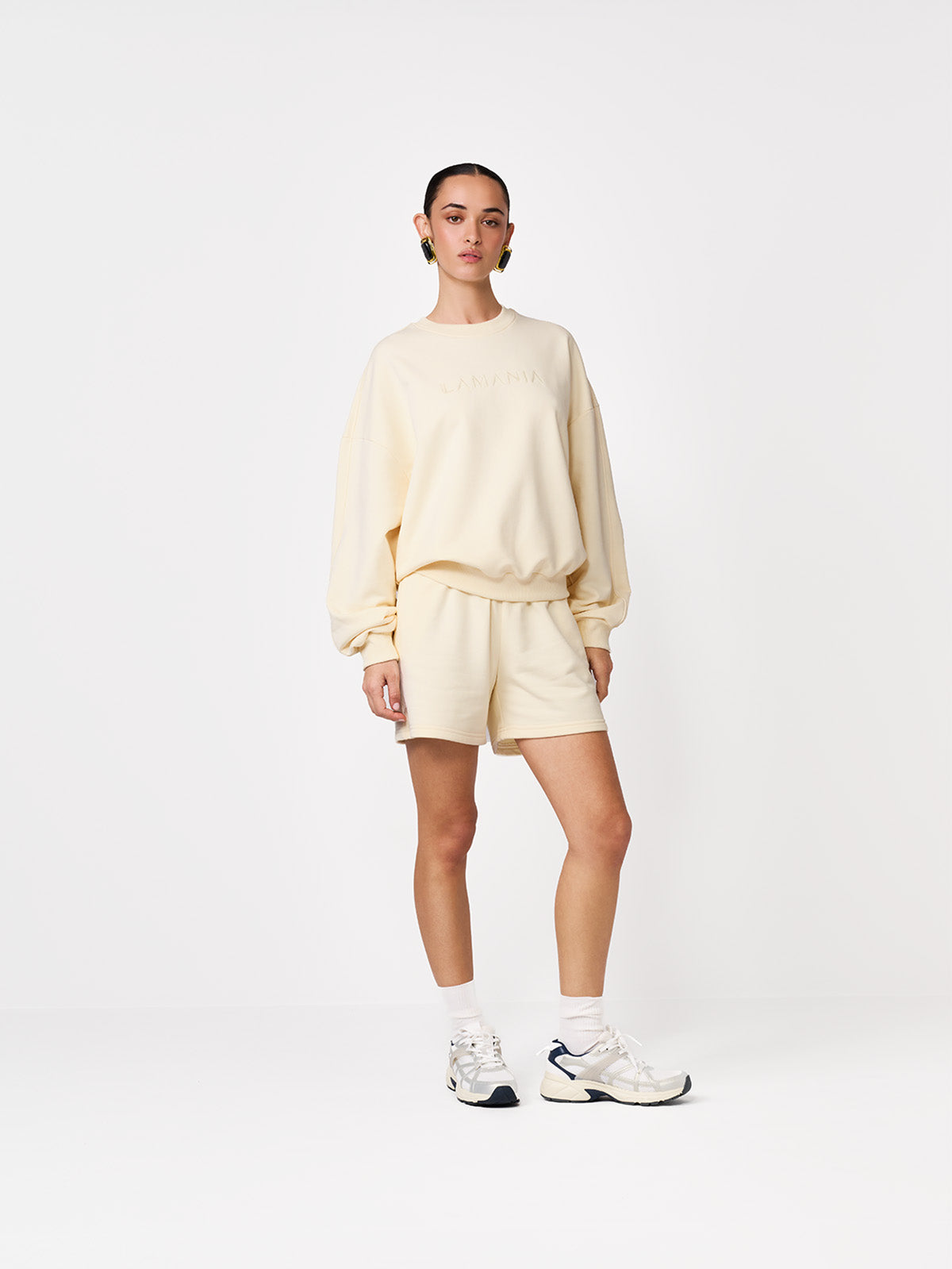 SZORTY DRESOWE AIR BUTTER YELLOW