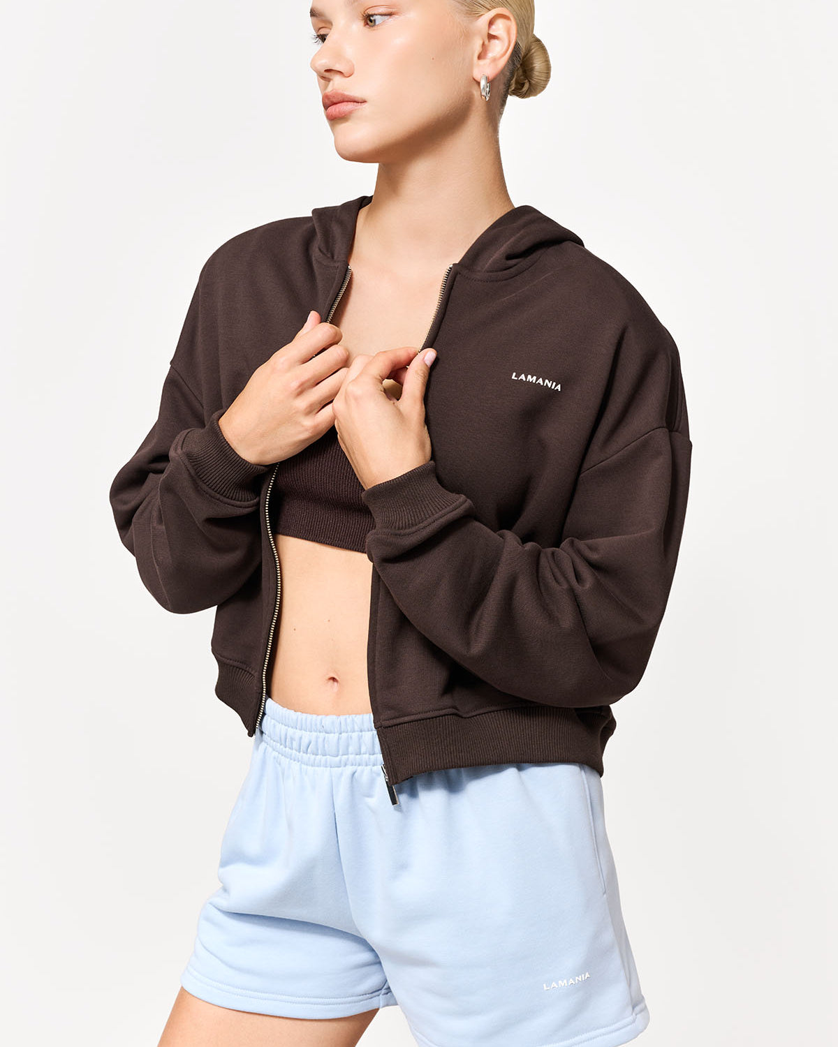 BLUZA ROZPINANA CEDRIC DARK CHOCOLATE