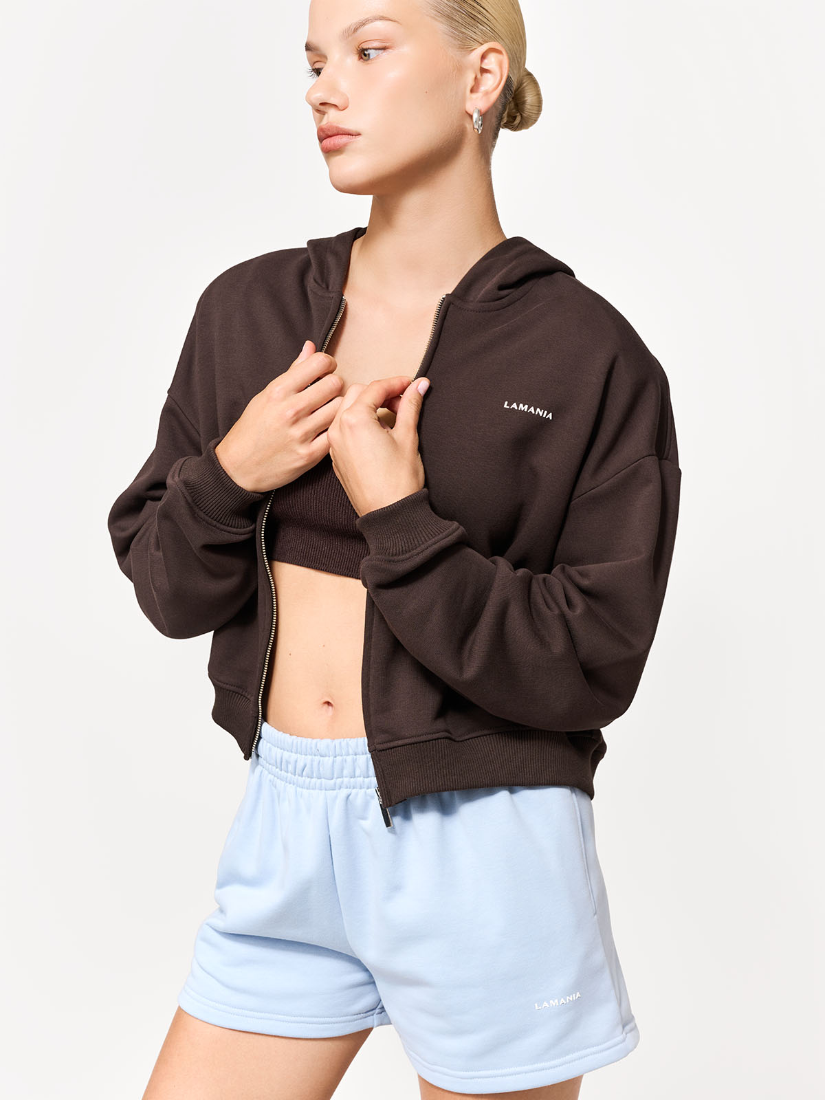 BLUZA ROZPINANA CEDRIC DARK CHOCOLATE