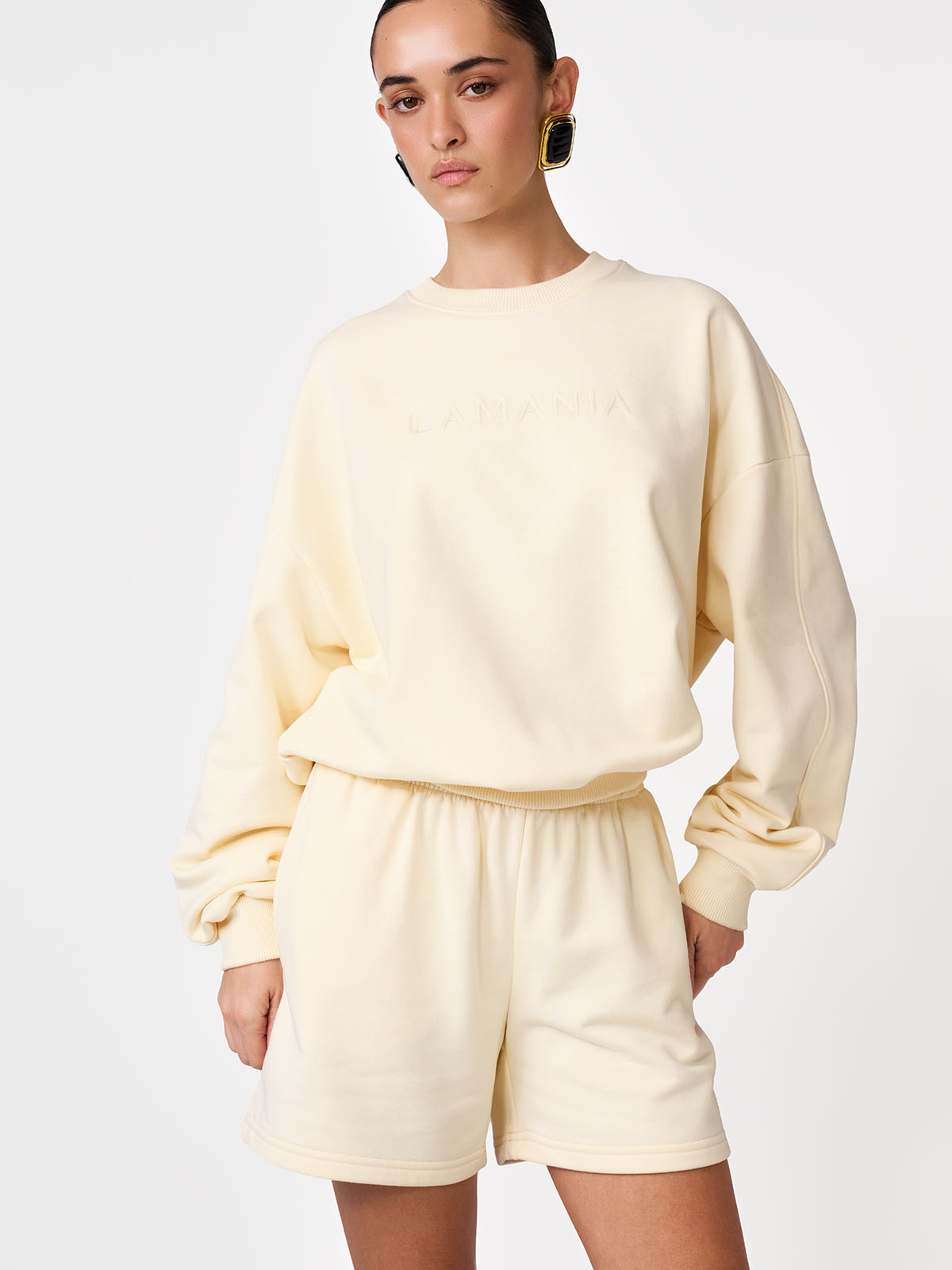 SZORTY DRESOWE AIR BUTTER YELLOW
