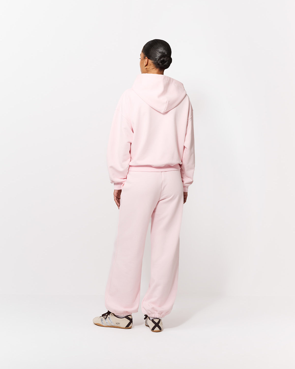 BLUZA Z KAPTUREM BROOK PASTEL PINK