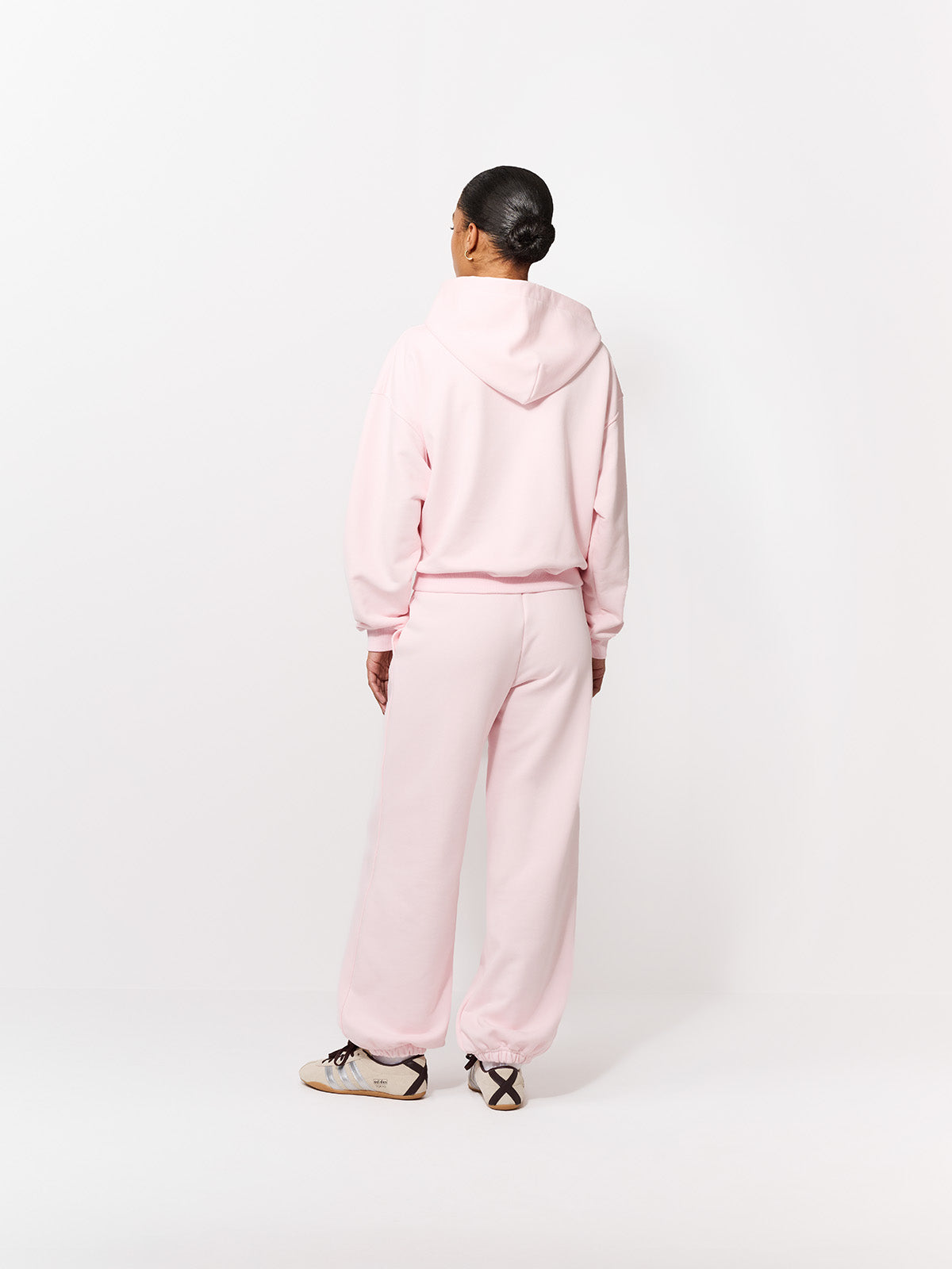 BLUZA Z KAPTUREM BROOK PASTEL PINK