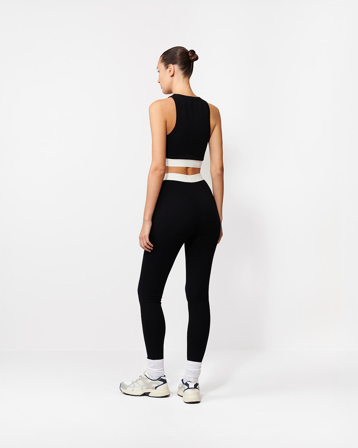 CROP TOP CANIS BLACK