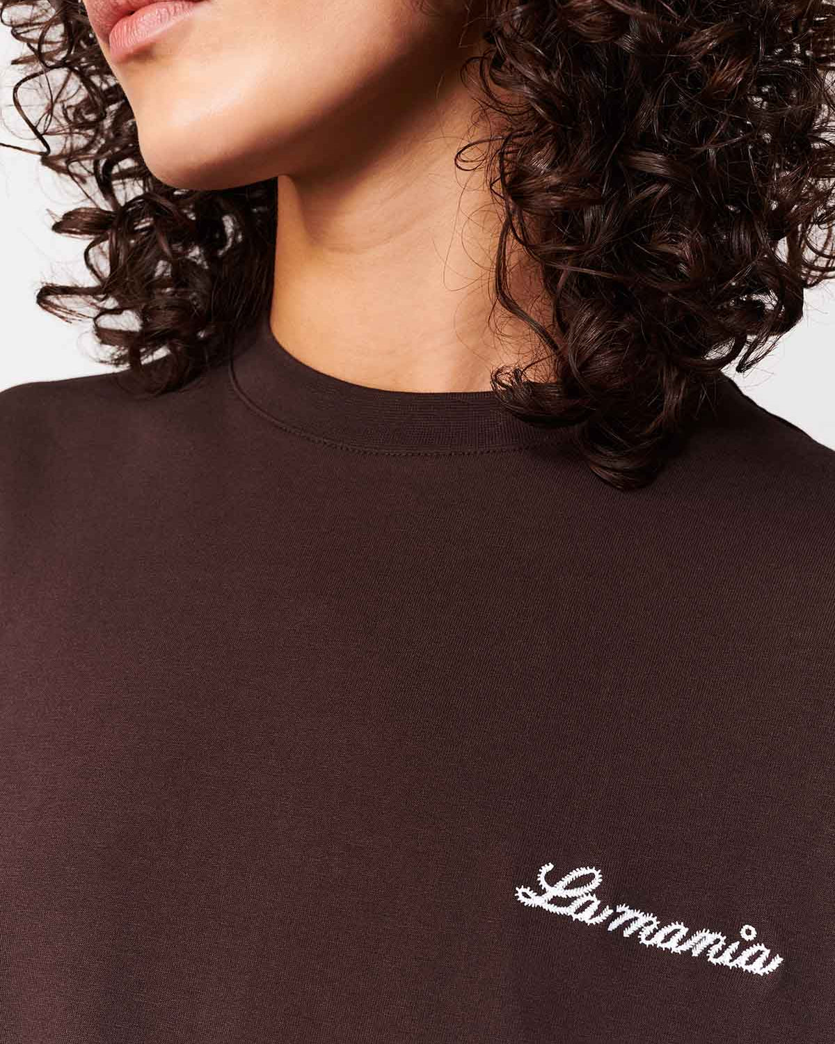 T-SHIRT CARENA DARK CHOCOLATE