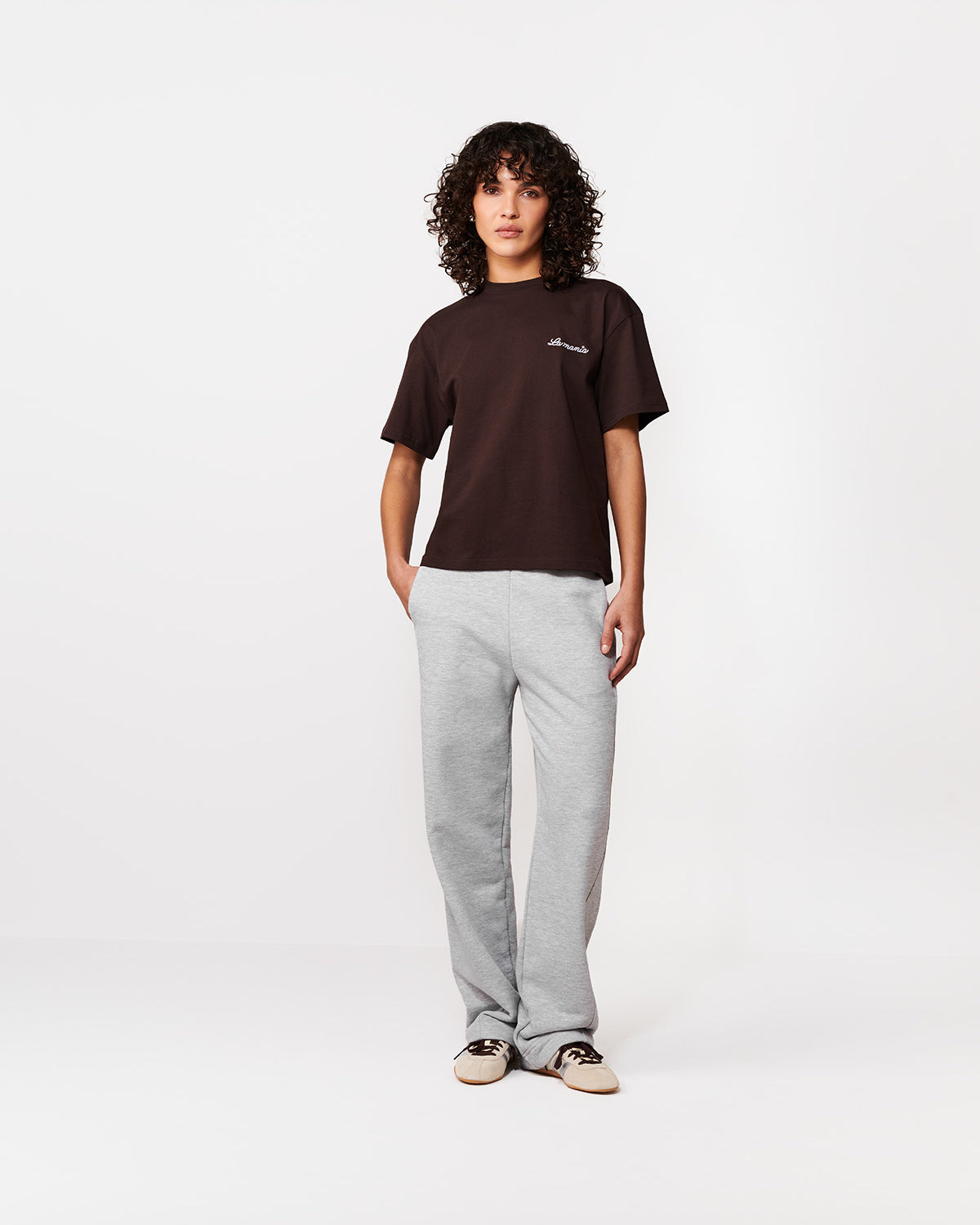 T-SHIRT CARENA DARK CHOCOLATE