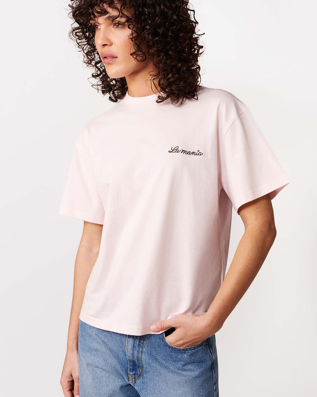 T-SHIRT CARENA PASTEL PINK