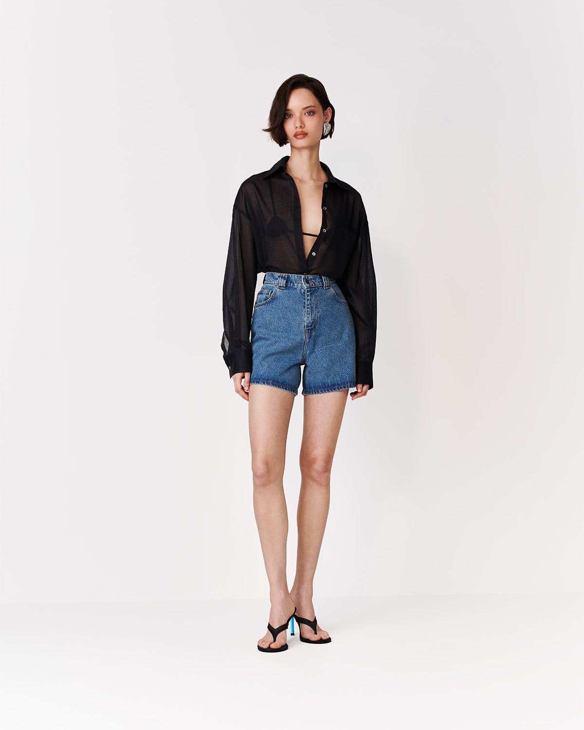 SZORTY JEANSOWE CAROLINE CLASSIC BLUE