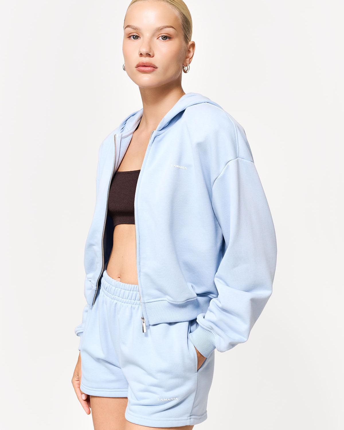 BLUZA ROZPINANA CEDRIC PEARL BLUE