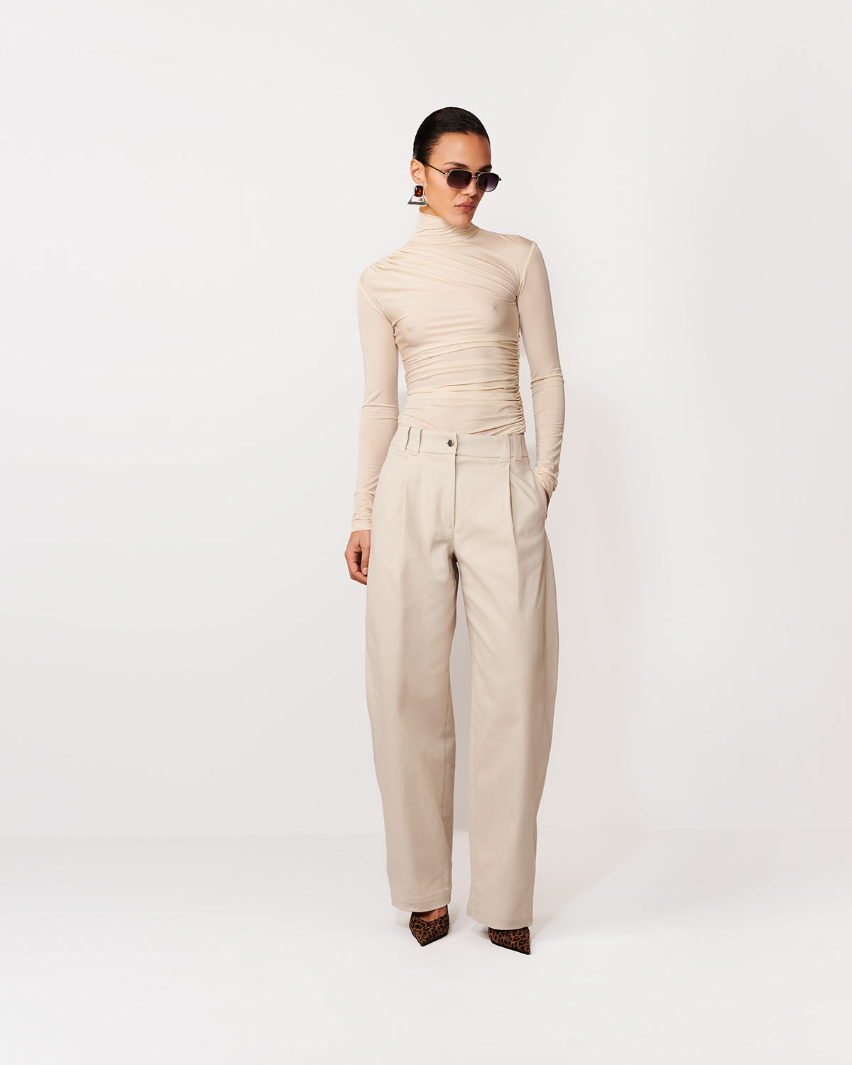 SPODNIE CHAKA STONE BEIGE