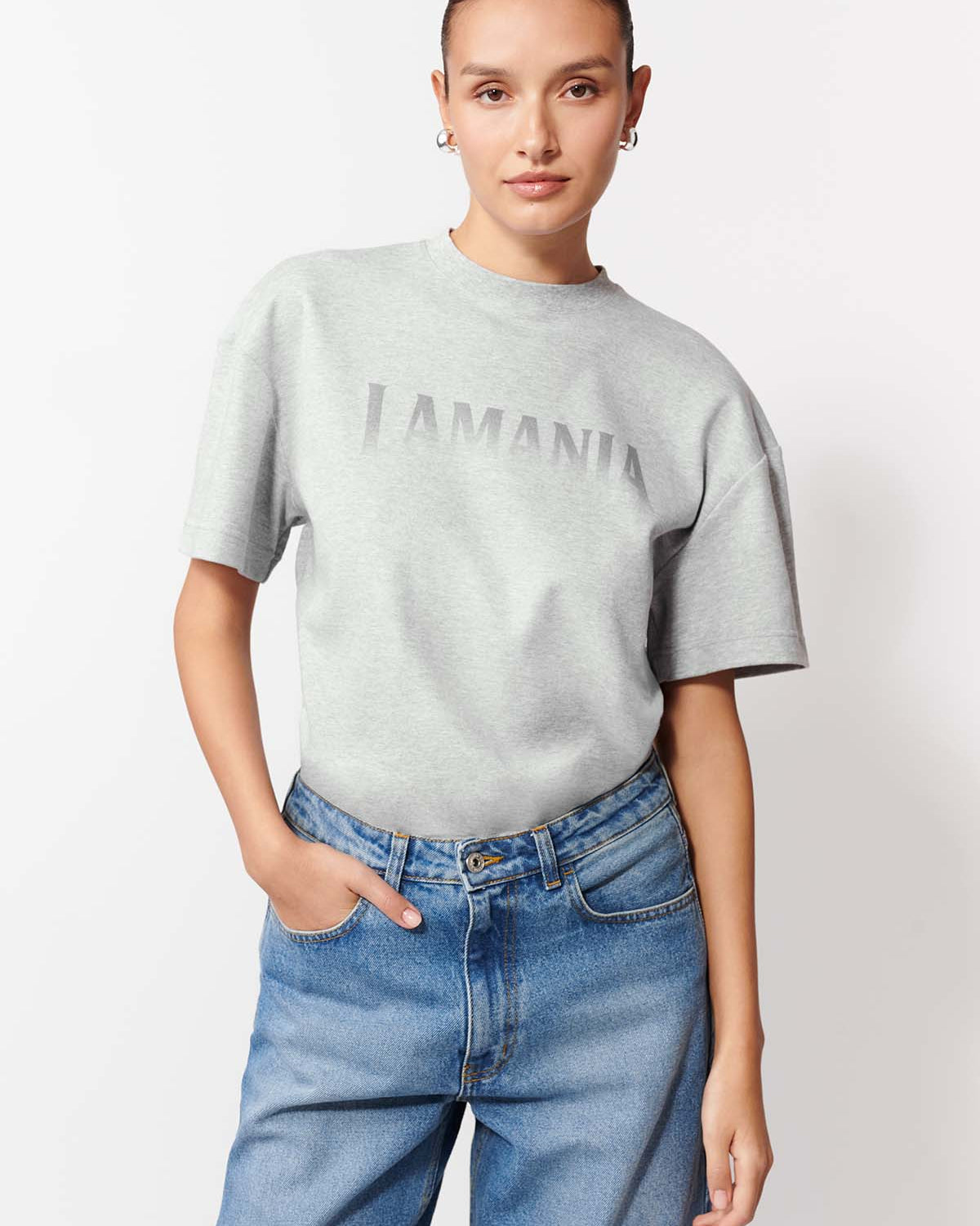 T-SHIRT DEVONTE GREY MELANGE