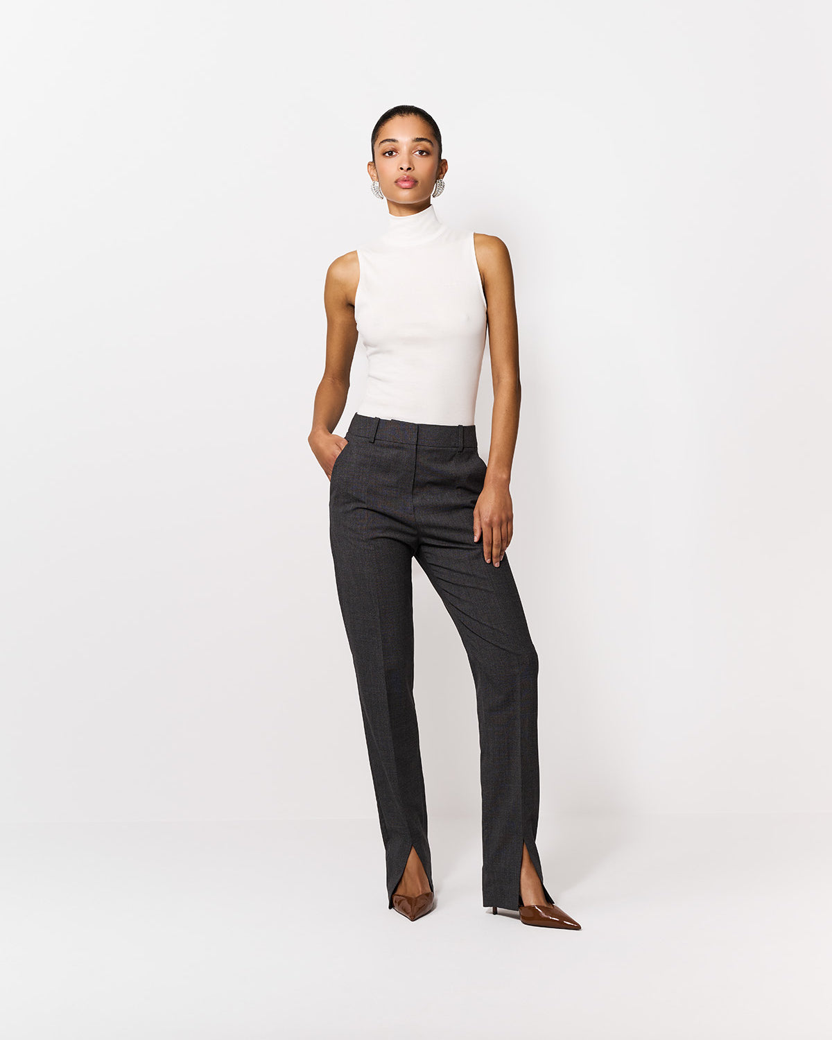 TOP ELYSIA OFF-WHITE