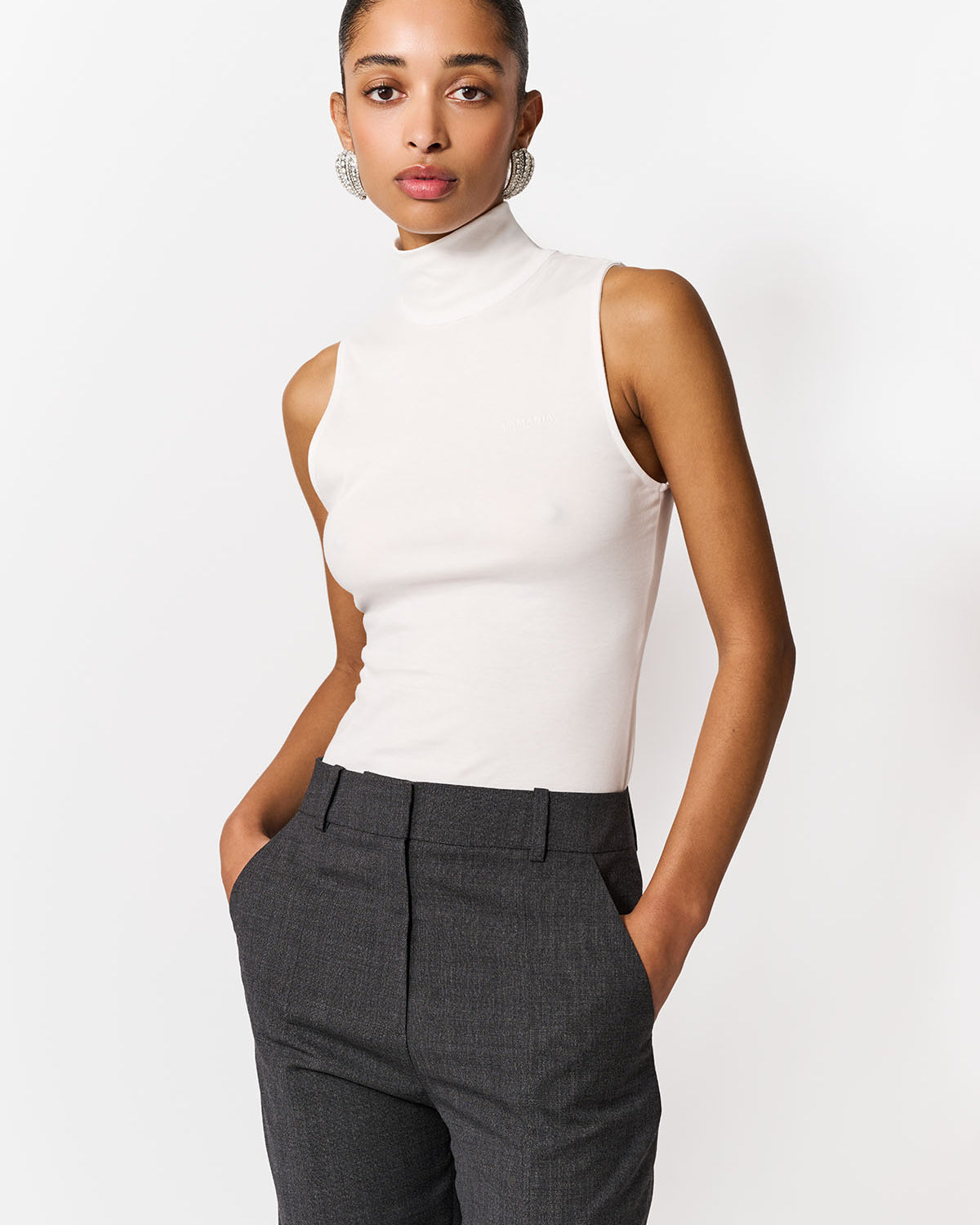 TOP ELYSIA OFF-WHITE