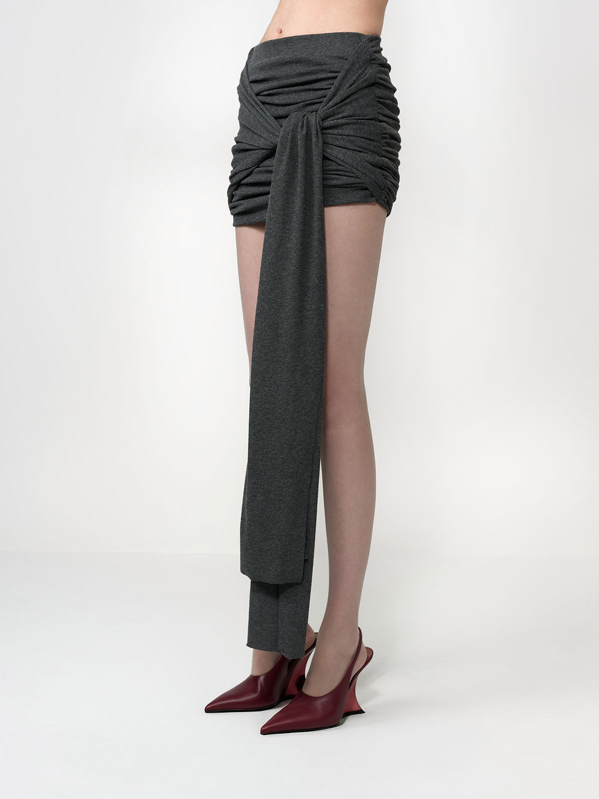 SPÓDNICA MINI EVANS GRAPHITE-34