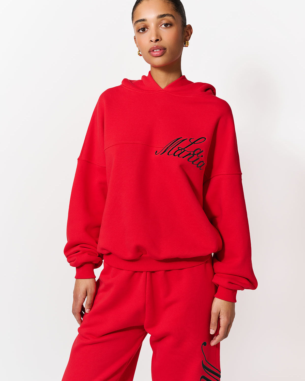 BLUZA Z KAPTUREM FLORIDA ELECTRIC RED