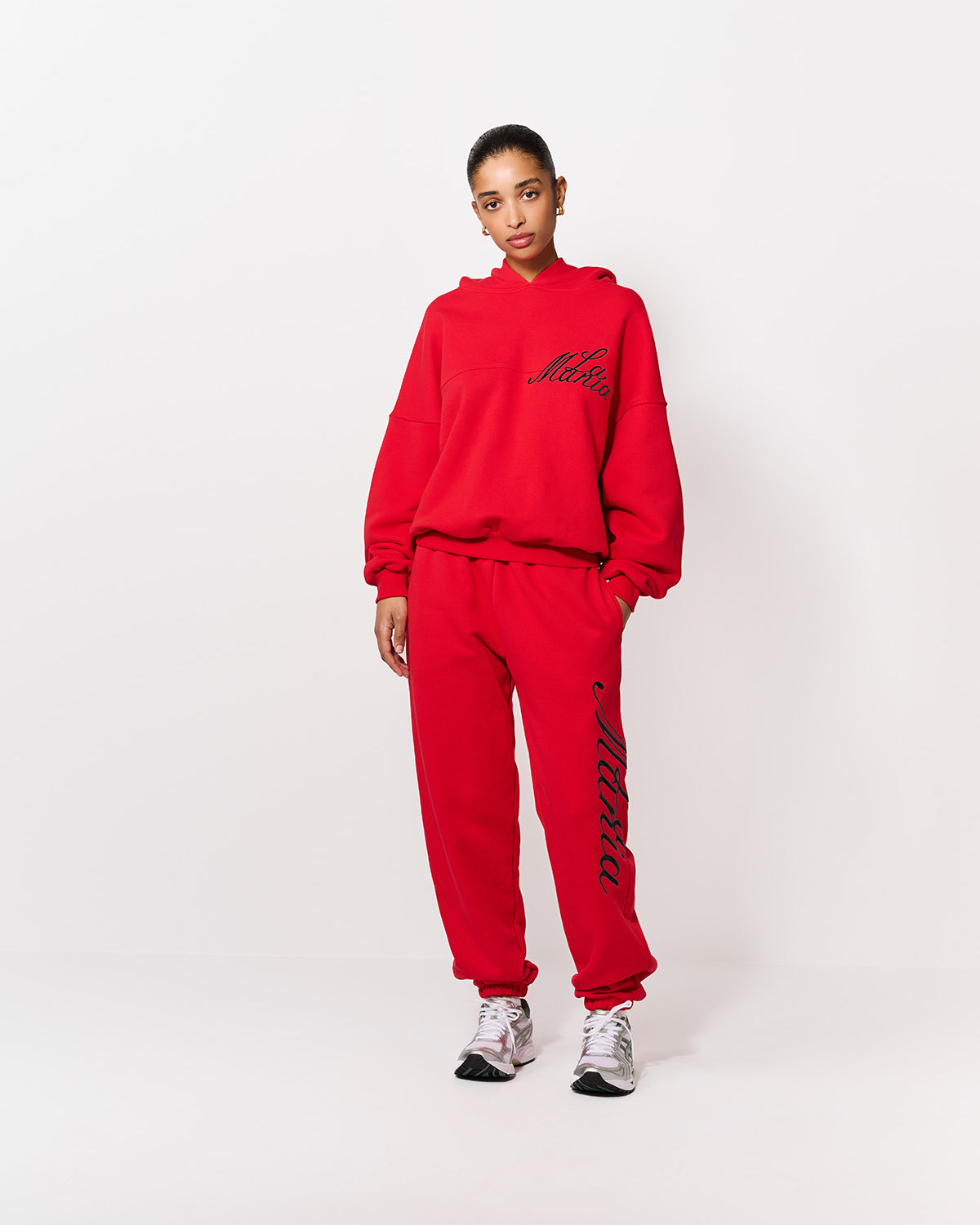 BLUZA Z KAPTUREM FLORIDA ELECTRIC RED