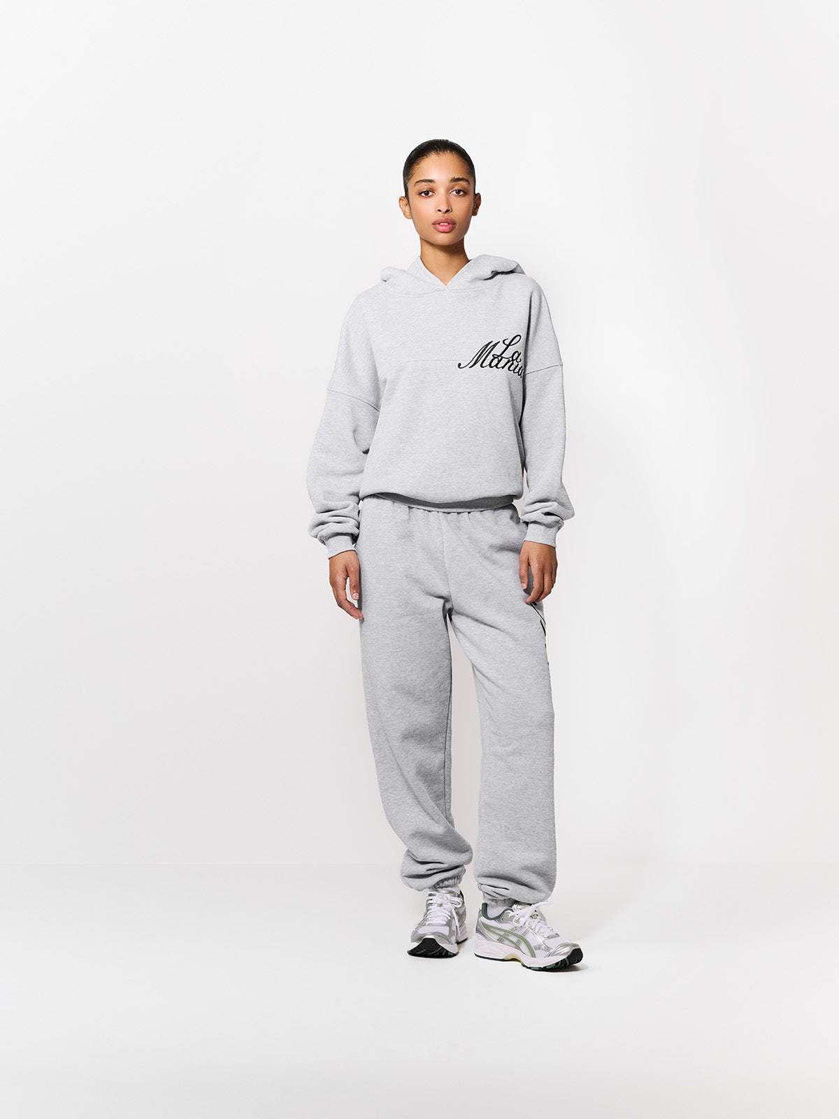 BLUZA Z KAPTUREM FLORIDA GREY MELANGE
