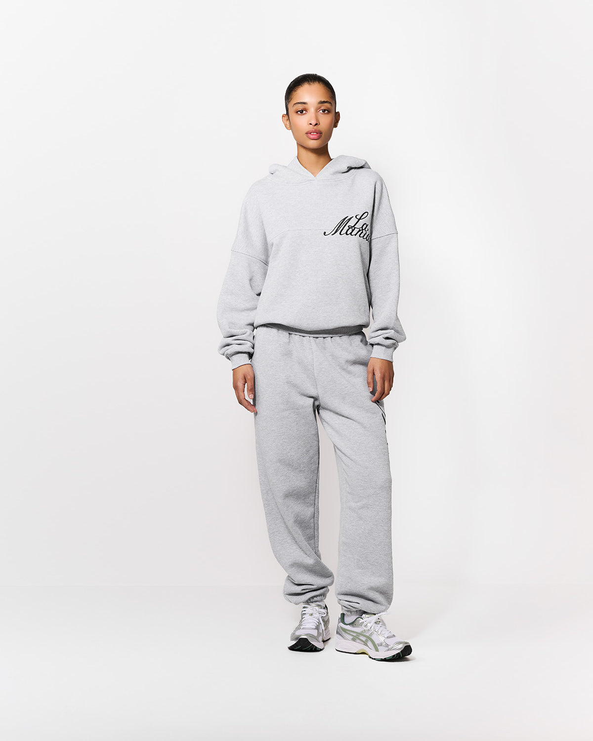 SPODNIE DRESOWE NOLAN GREY MELANGE