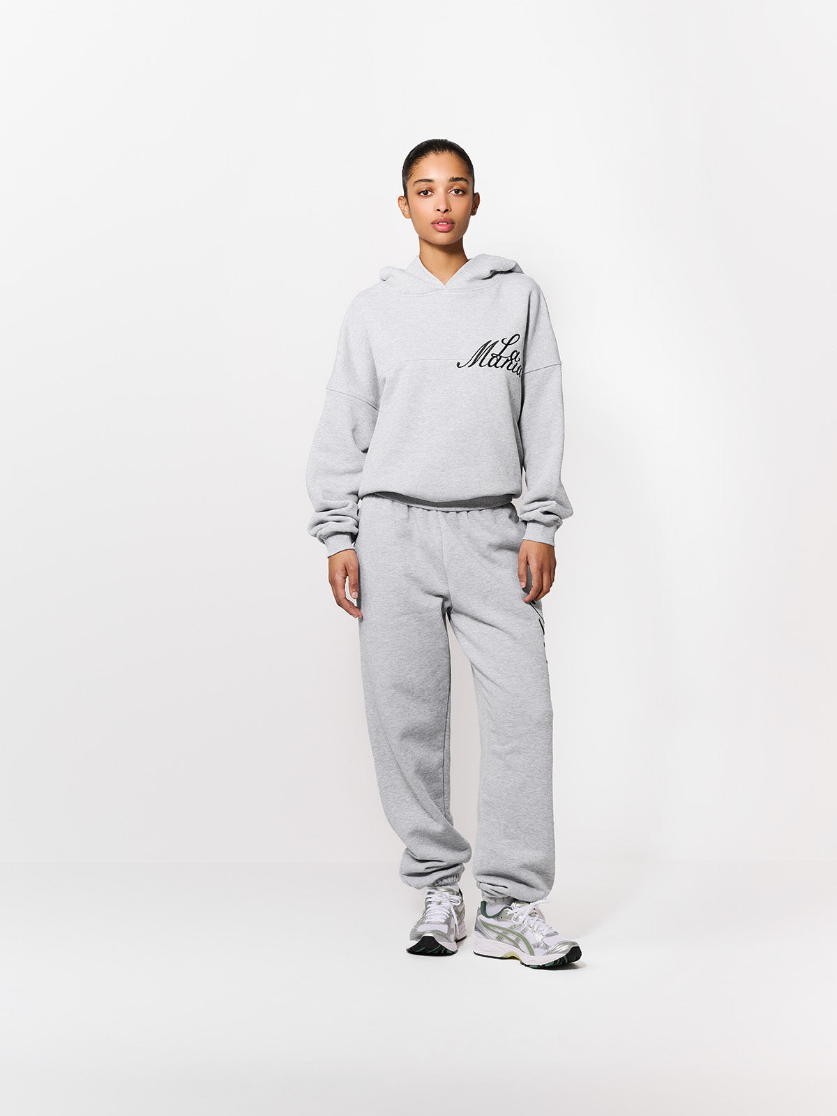 SPODNIE DRESOWE NOLAN GREY MELANGE