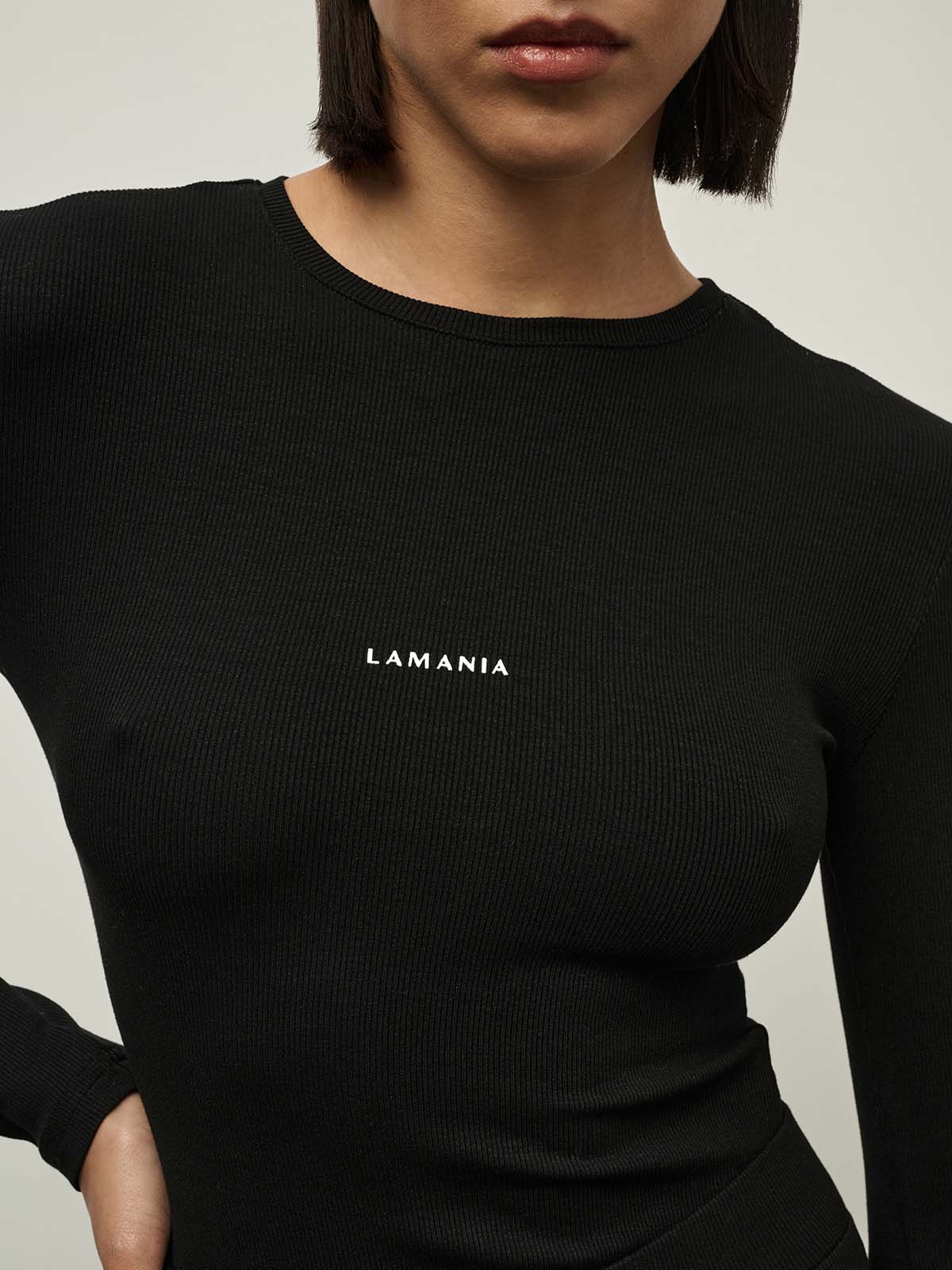 LONGSLEEVE GIN BLACK