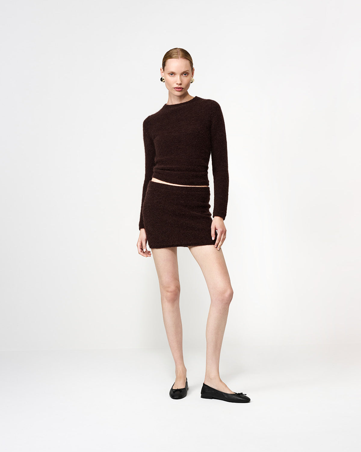 SWETER IRIS DARK CHOCOLATE
