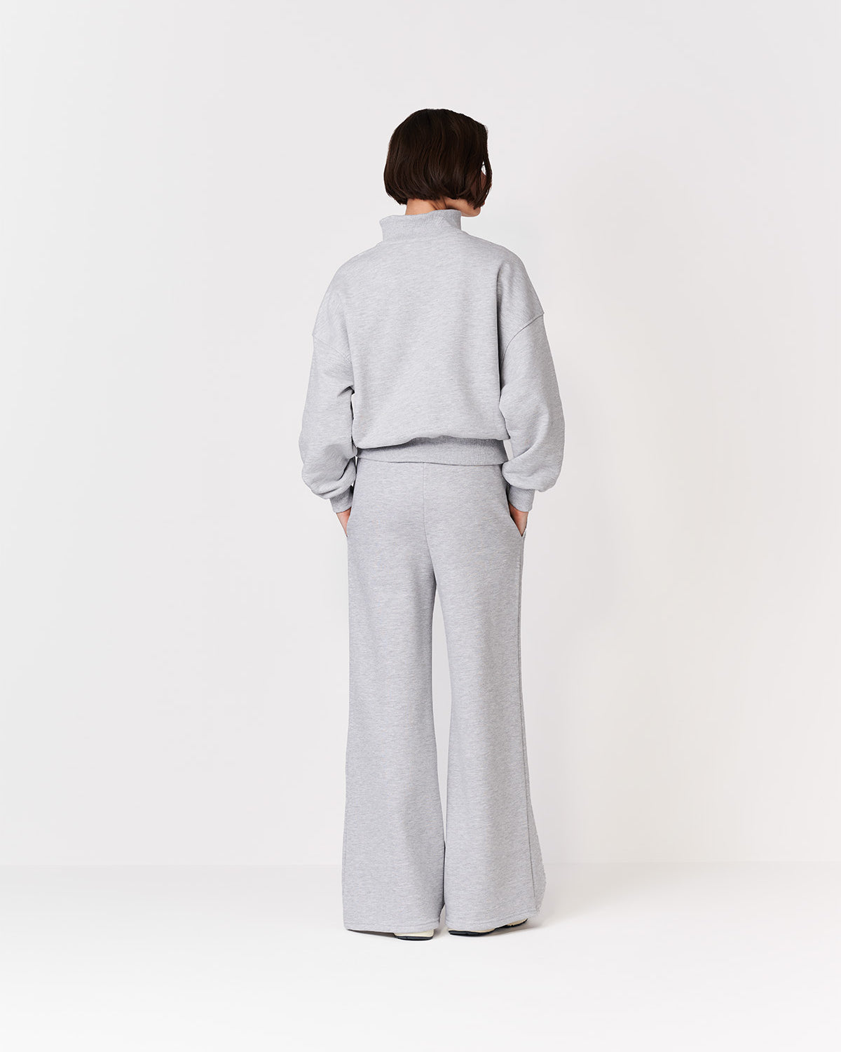 SPODNIE DRESOWE ZION GREY MELANGE