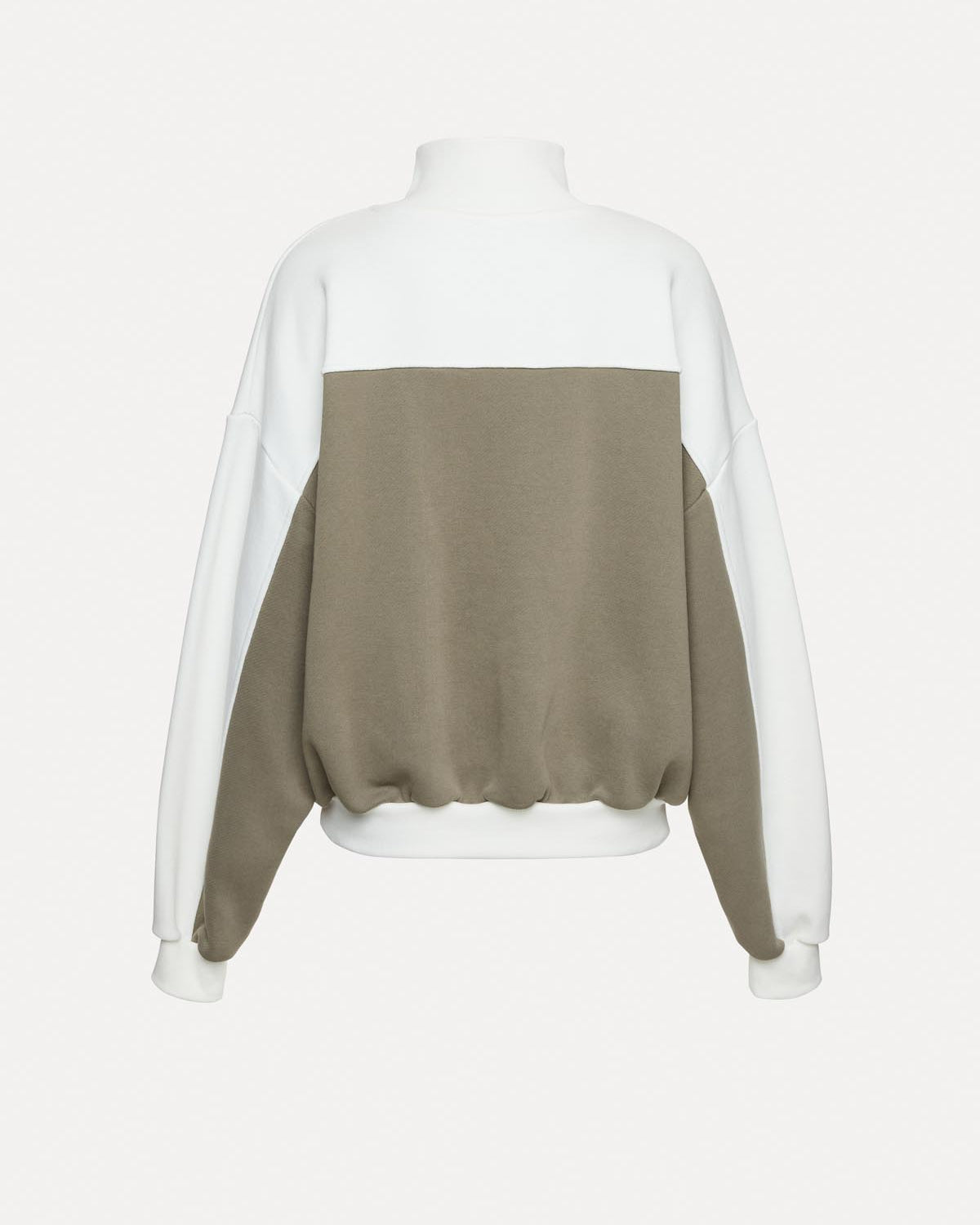 BLUZA ANDERSON OLIVE-ECRU