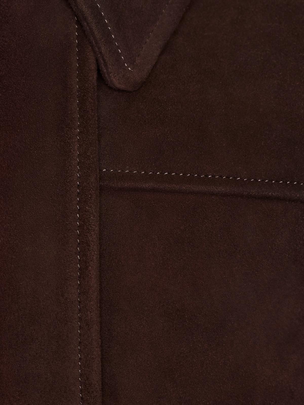 KURTKA ZAMSZOWA BERLIN DARK CHOCOLATE