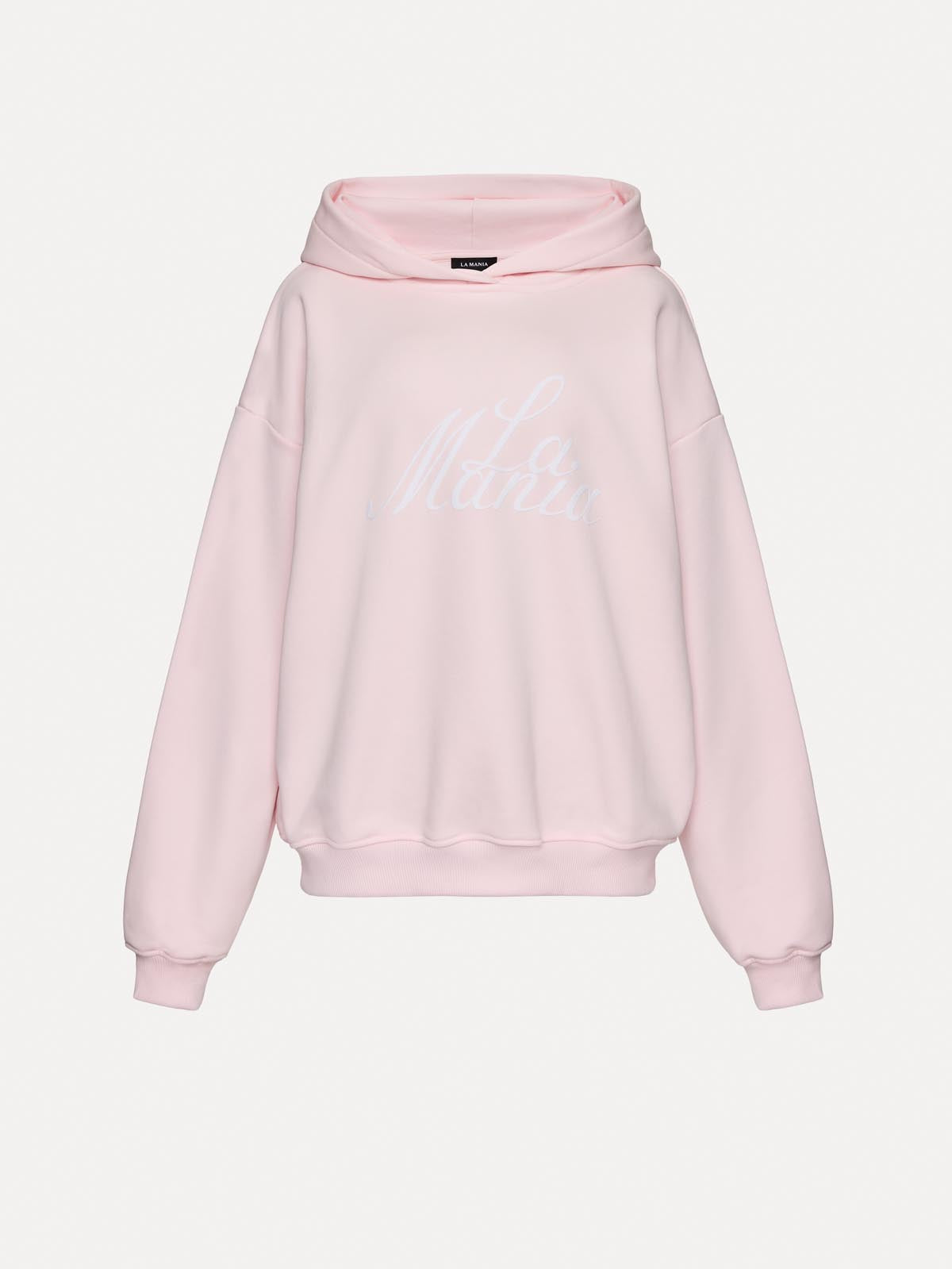 BLUZA Z KAPTUREM SYDNEY PASTEL PINK