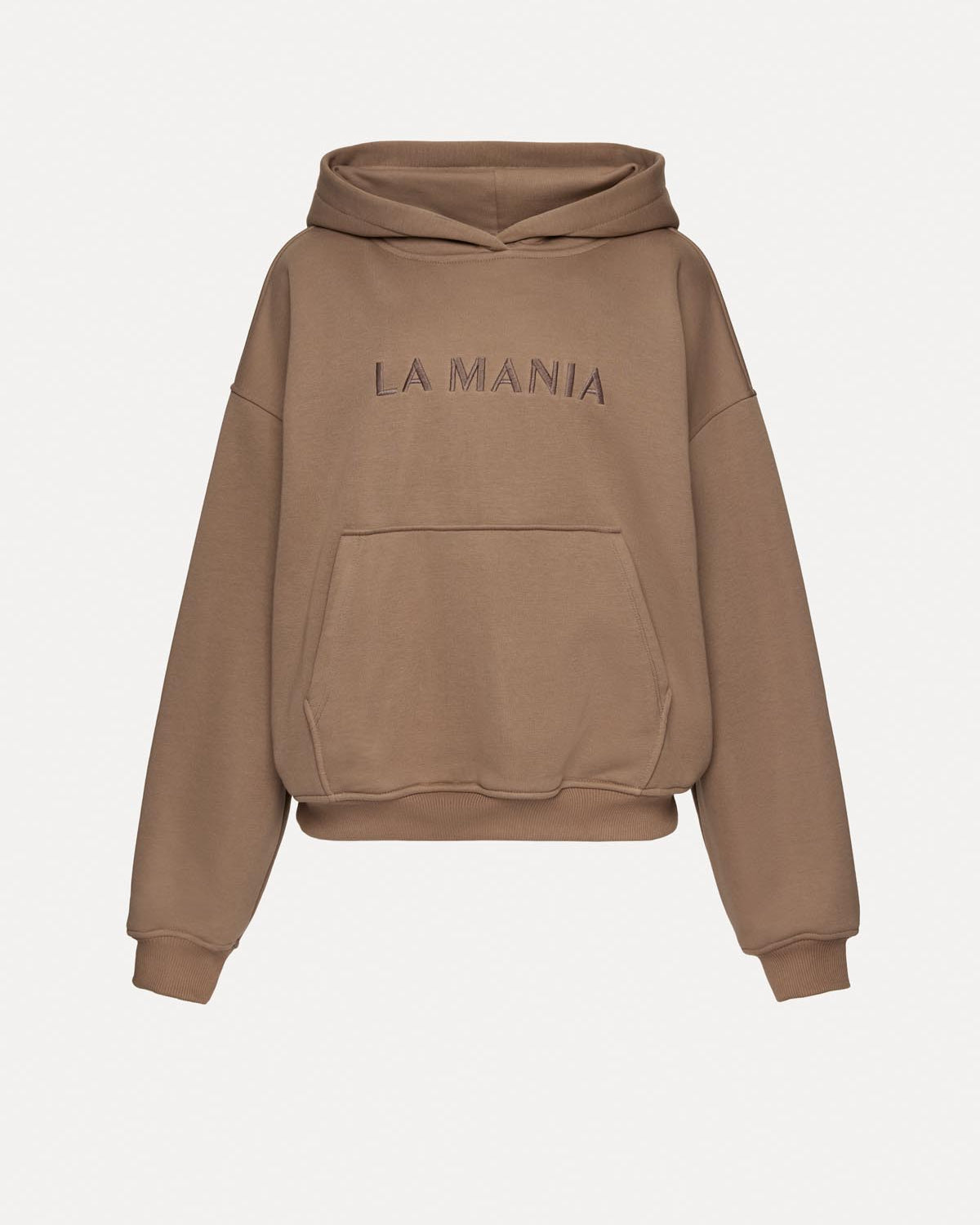BLUZA Z KAPTUREM BROOK TAUPE