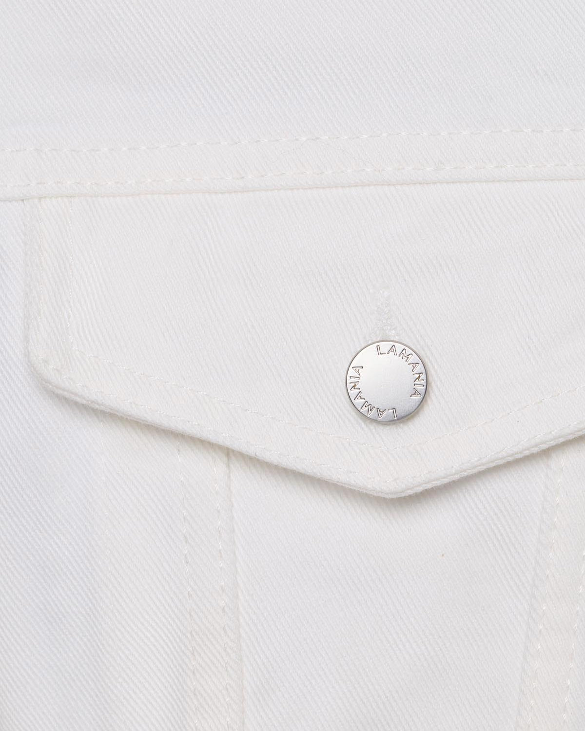 KURTKA JEANSOWA HAIM OFF WHITE