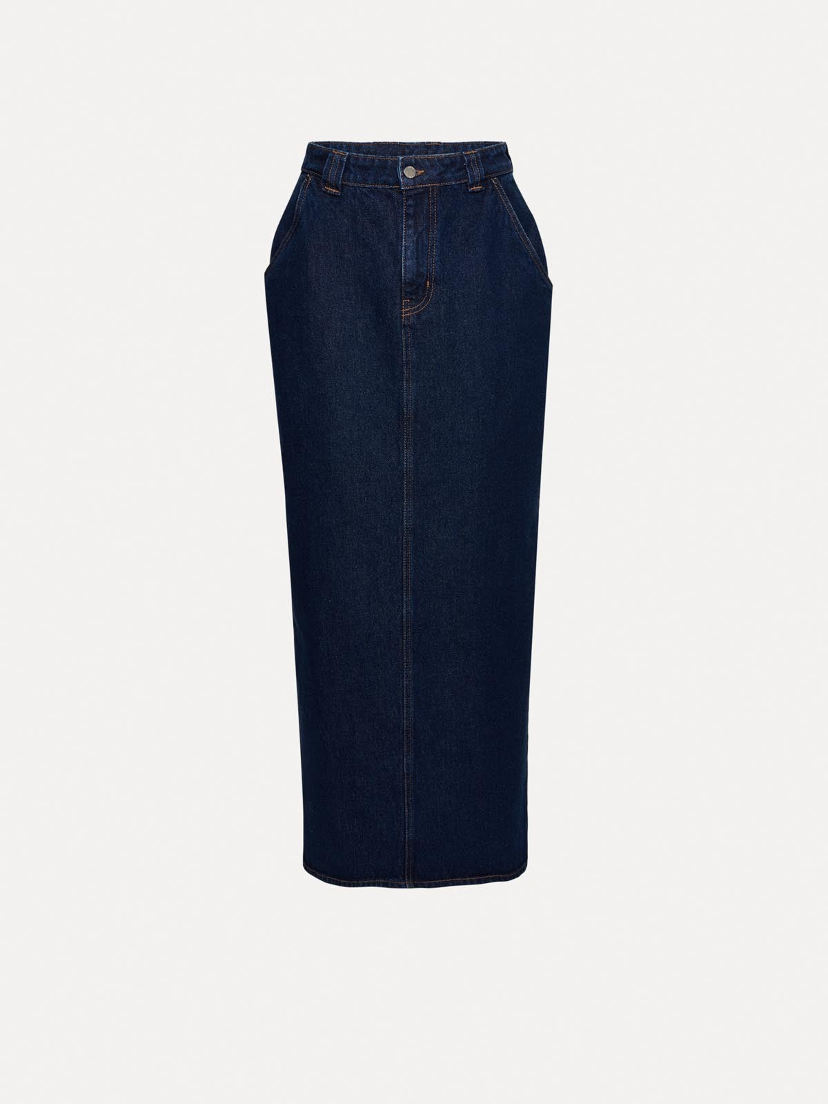 JEANSOWA SPÓDNICA MAXI CRUZ DARK INDYGO