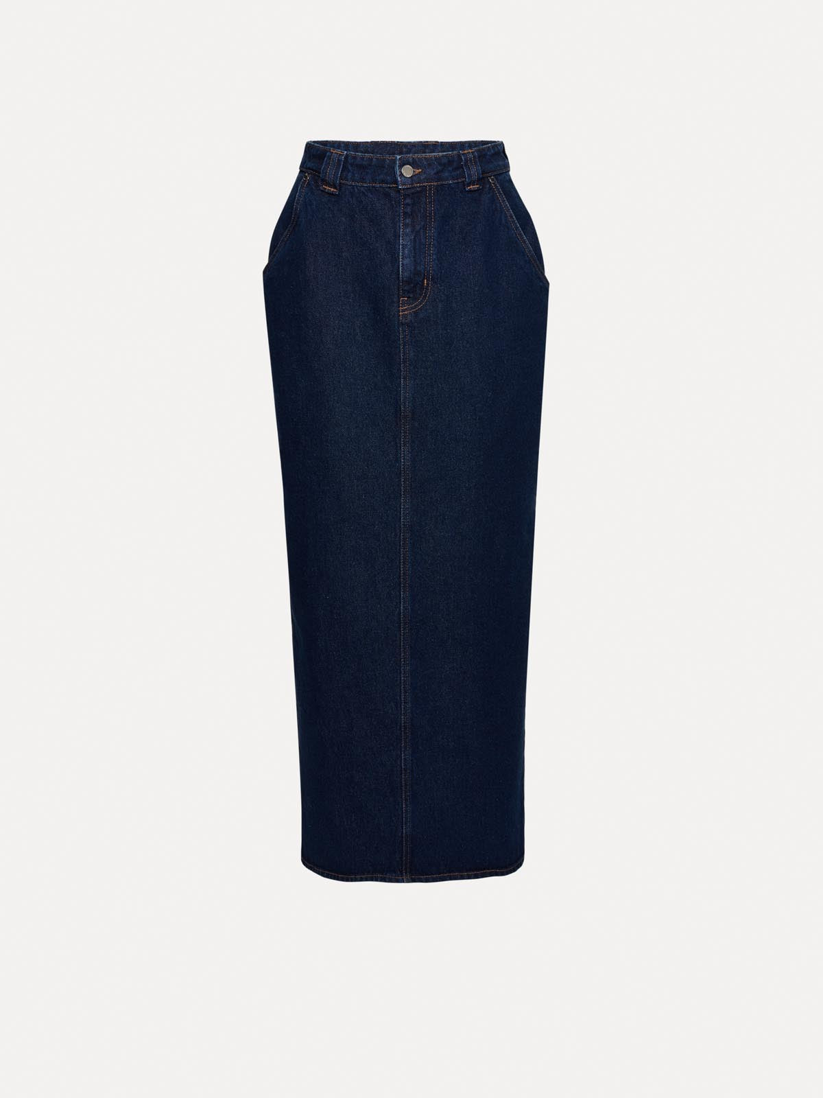 JEANSOWA SPÓDNICA MAXI CRUZ DARK INDYGO