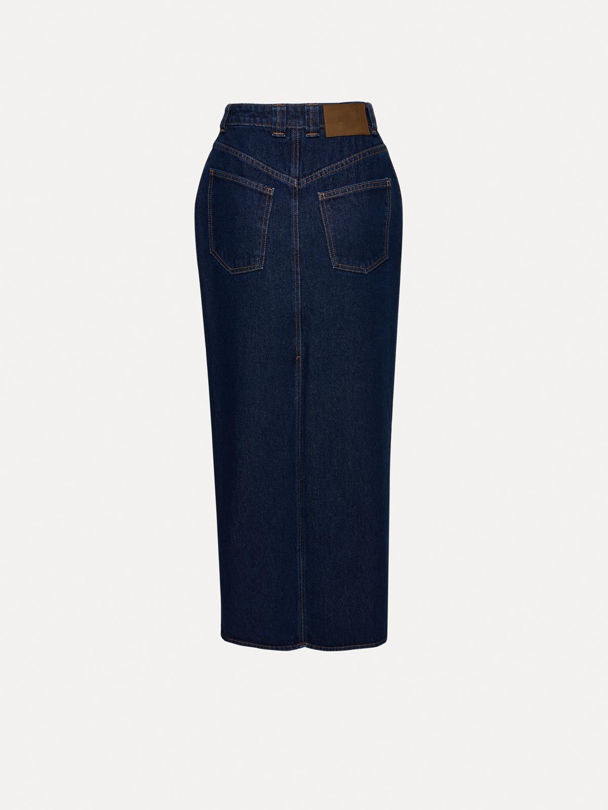 JEANSOWA SPÓDNICA MAXI CRUZ DARK INDYGO