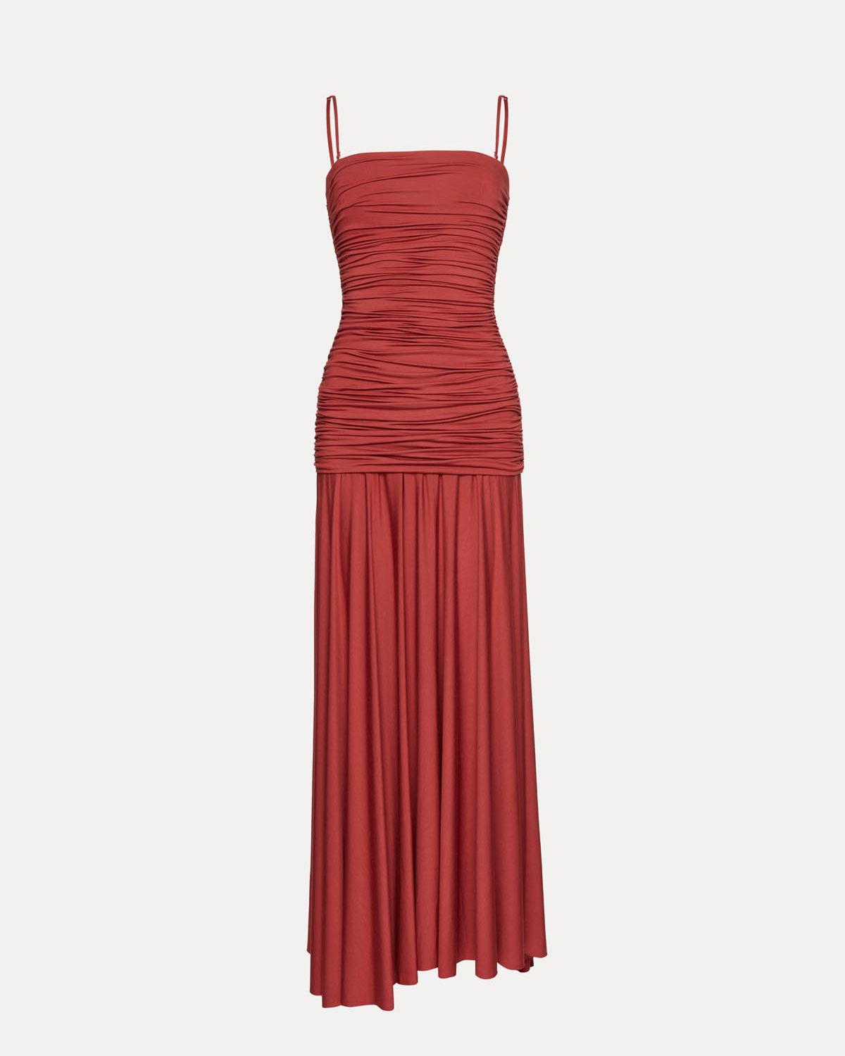 SUKIENKA MAXI DELLA BRICK RED