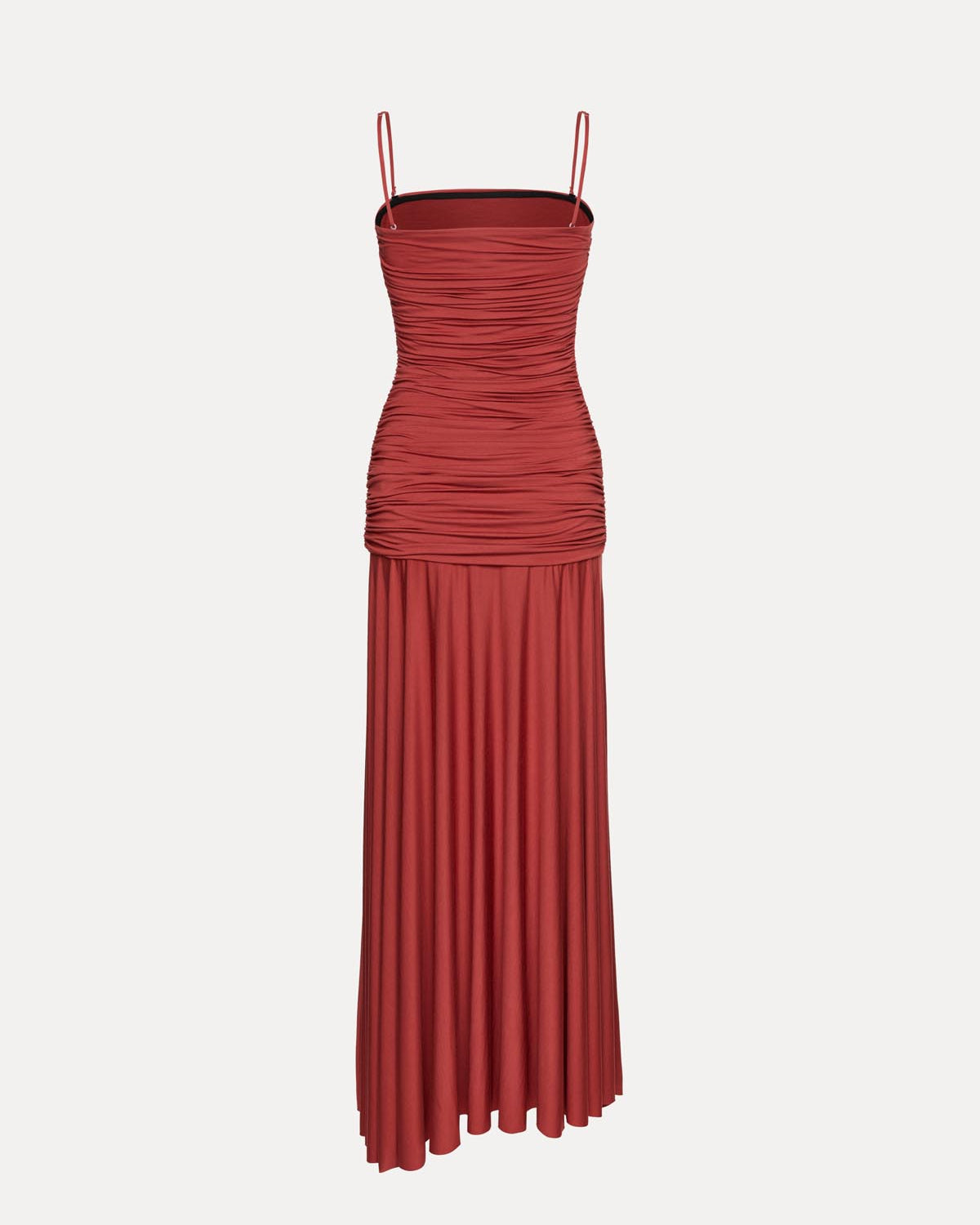 SUKIENKA MAXI DELLA BRICK RED