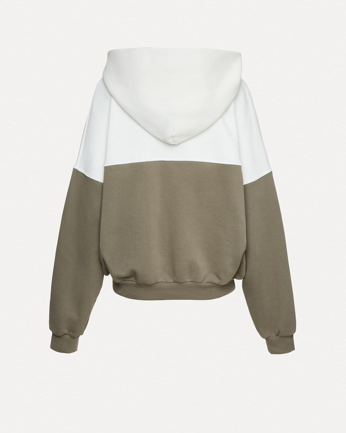 BLUZA Z KAPTUREM FLORIDA OLIVE-ECRU