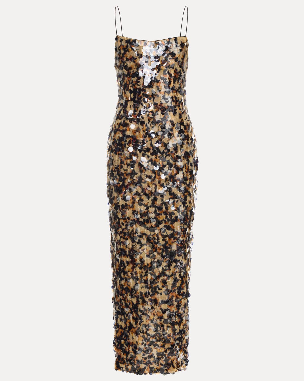 SUKIENKA MAXI GENIE BLACK-AMBER