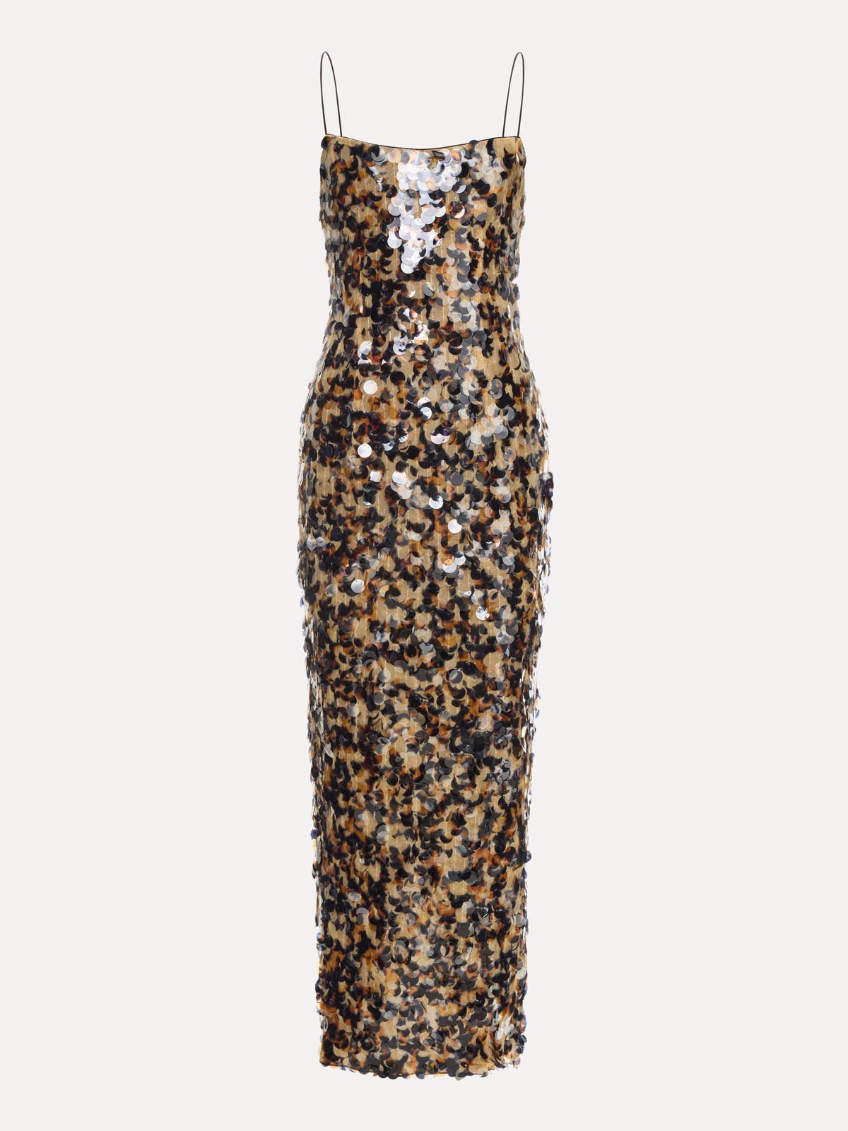 SUKIENKA MAXI GENIE BLACK-AMBER