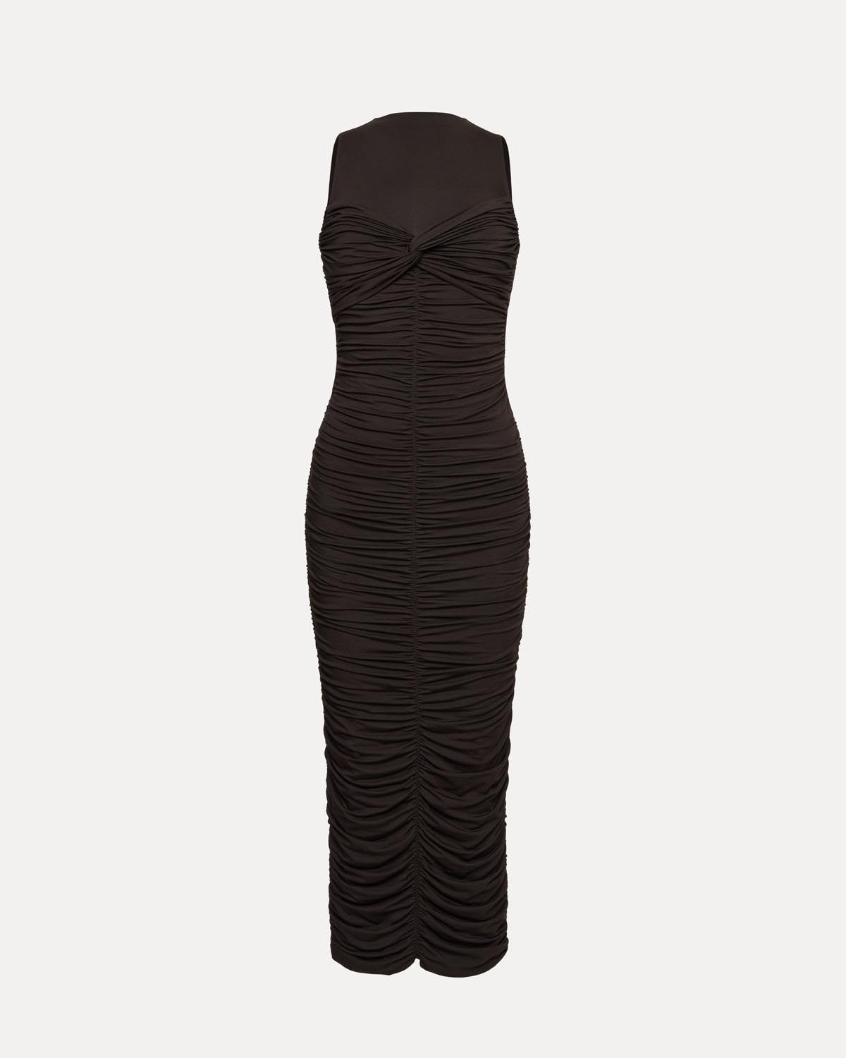 SUKIENKA MAXI HESSIE DARK CHOCOLATE